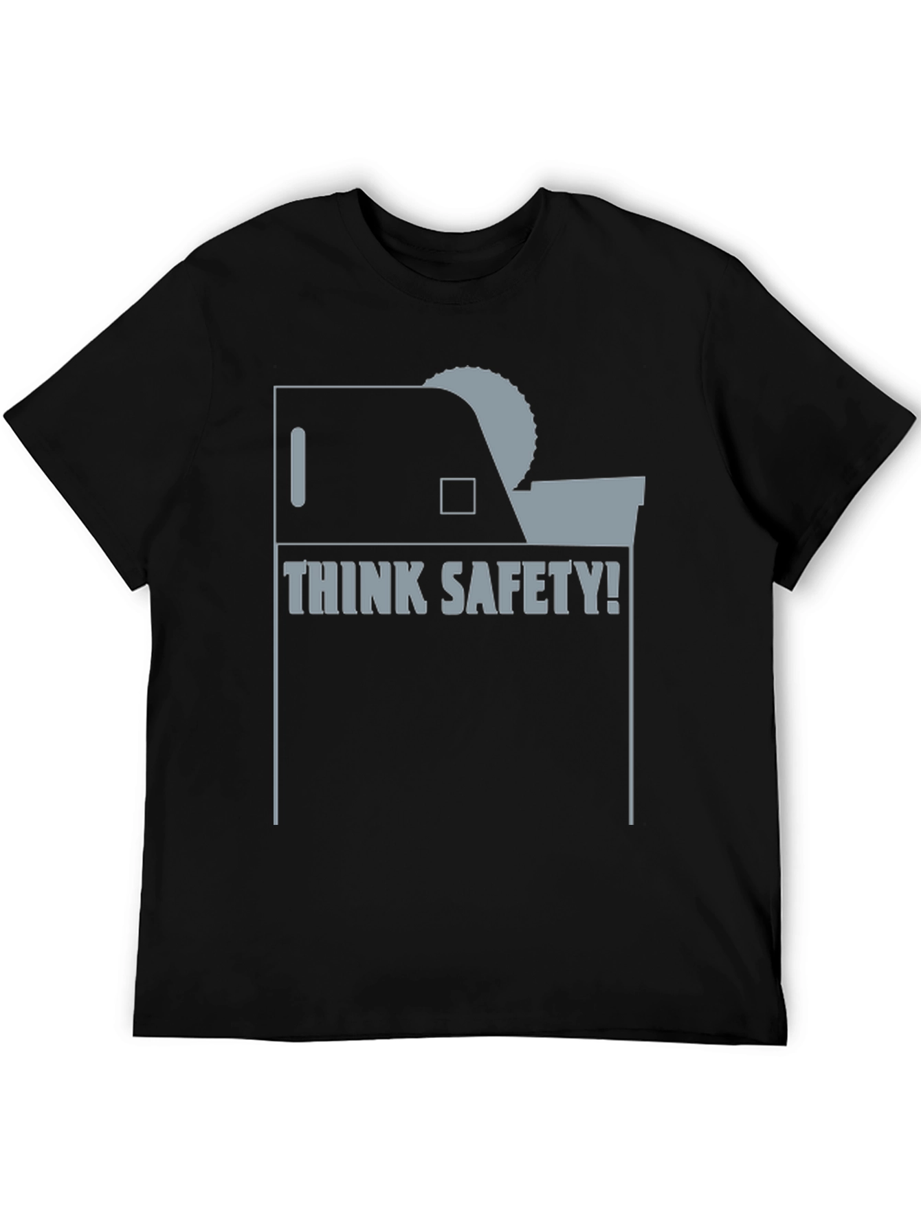 Think Safety T-Shirt - Funny Woodworking Tee