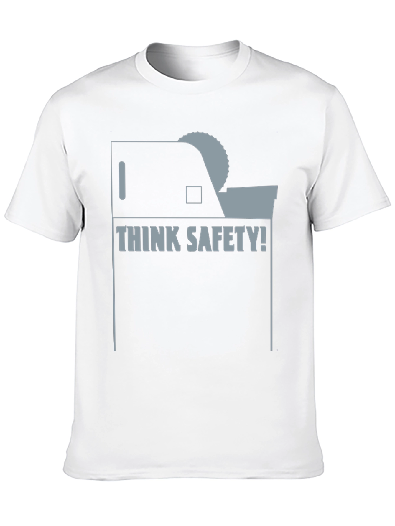 Think Safety T-Shirt - Funny Woodworking Tee
