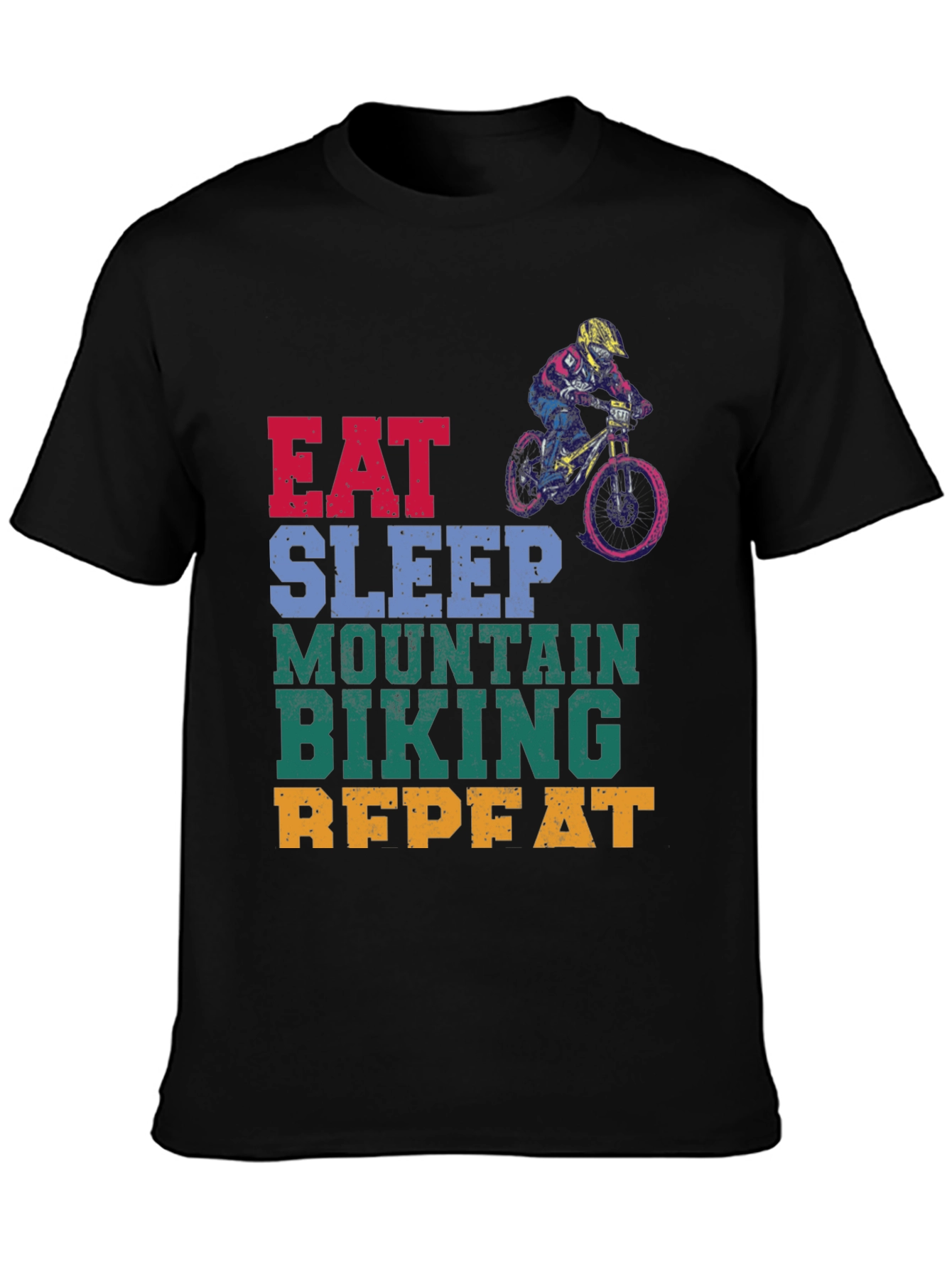 Eat Sleep Mountain Biking T-Shirt
