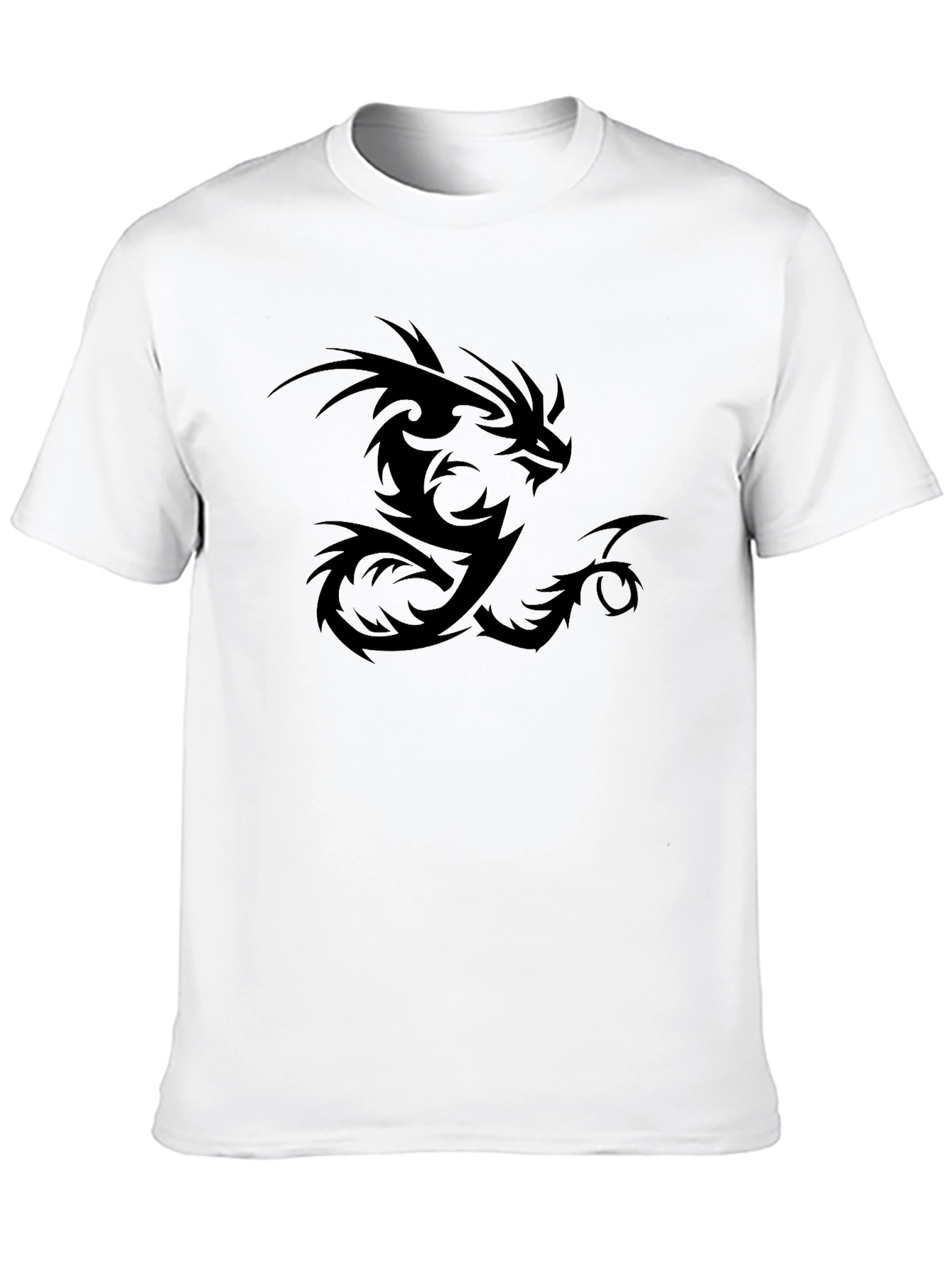 Dragon Graphic T-Shirt - Bold Black Tee