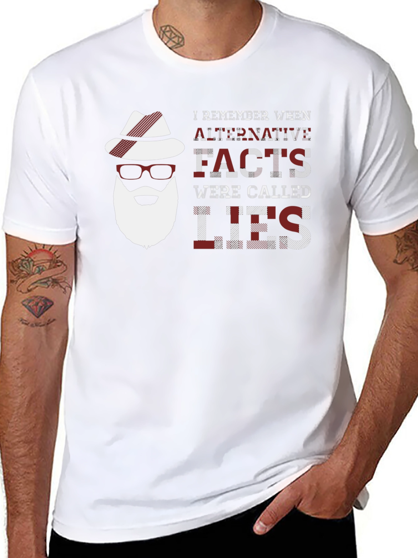 Alternative Facts T-Shirt Humor Novelty Tee