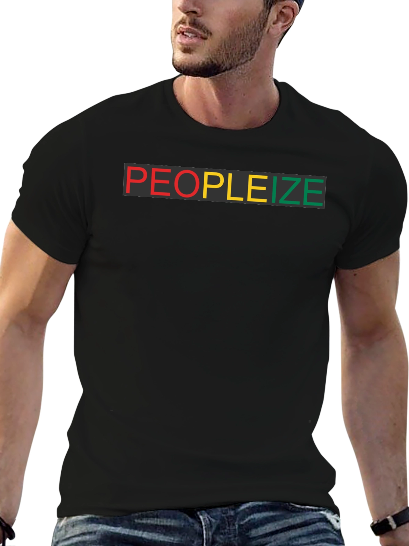 Peopleize T-Shirt - Stylish Graphic Tee
