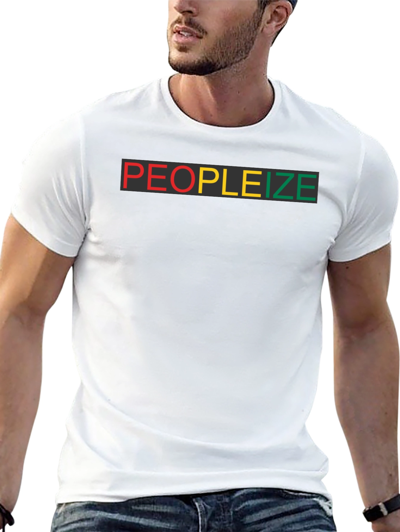 Peopleize T-Shirt - Stylish Graphic Tee