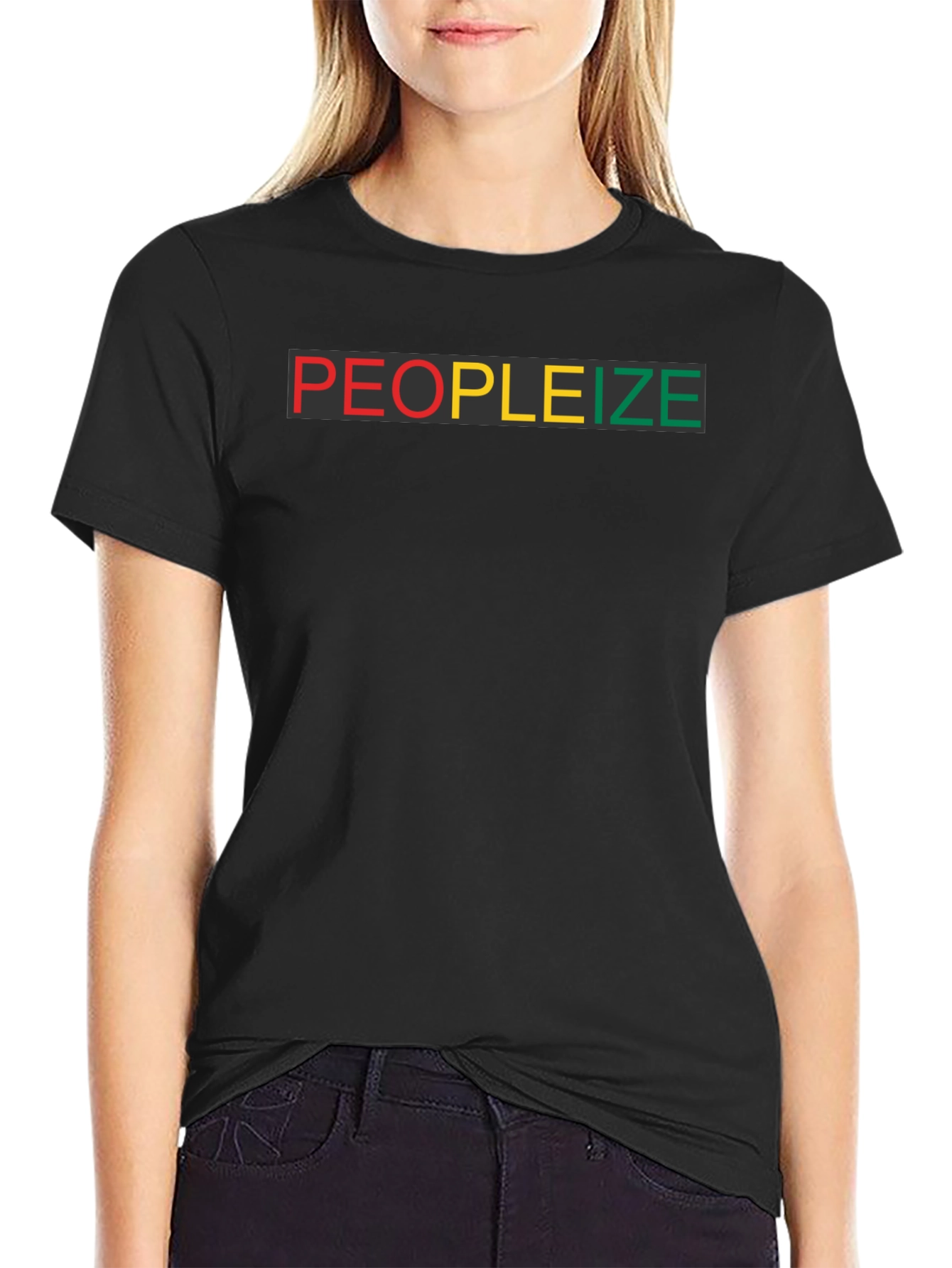 Peopleize T-Shirt - Stylish Graphic Tee