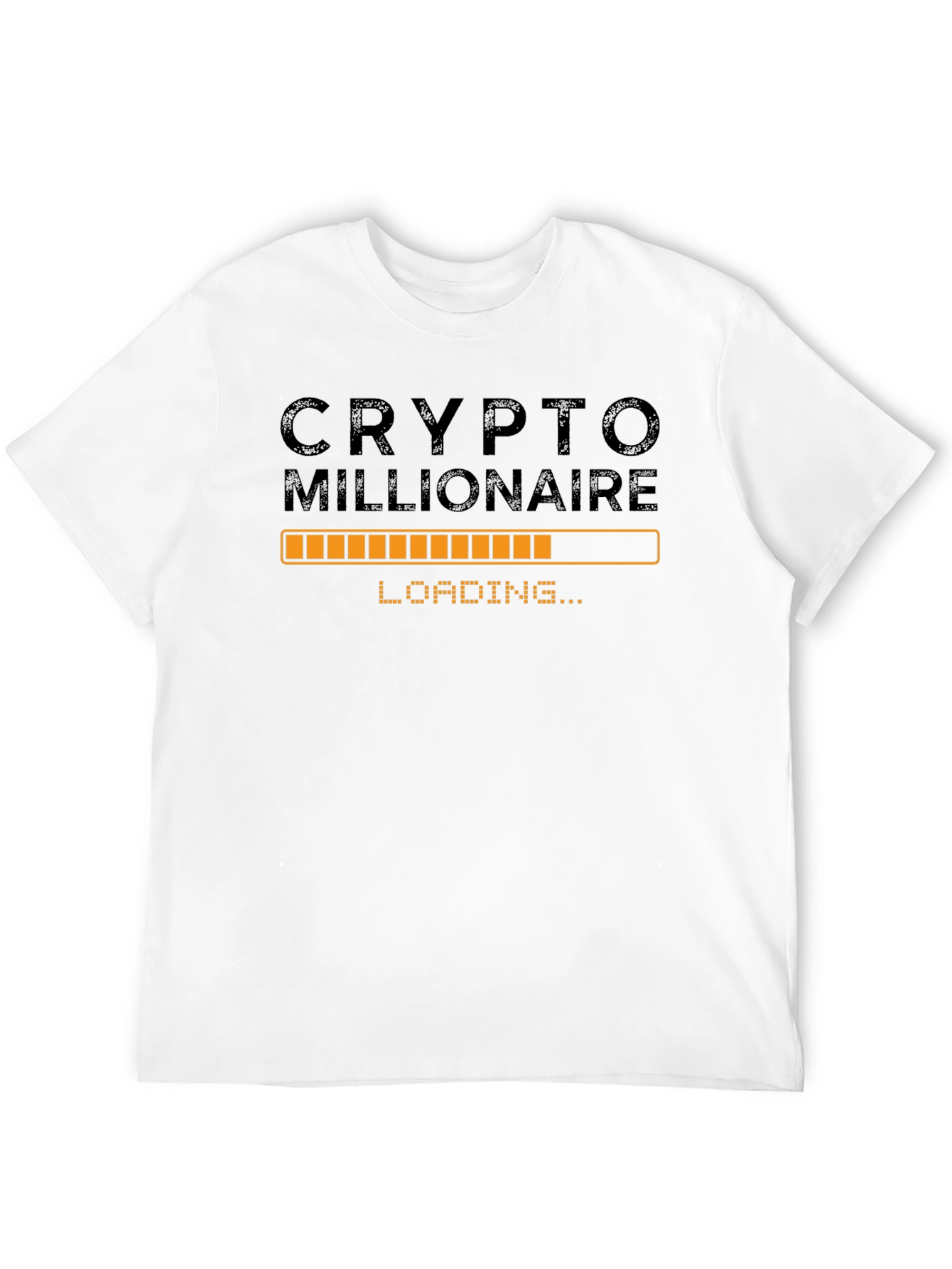 Crypto Millionaire Loading Funny T-Shirt