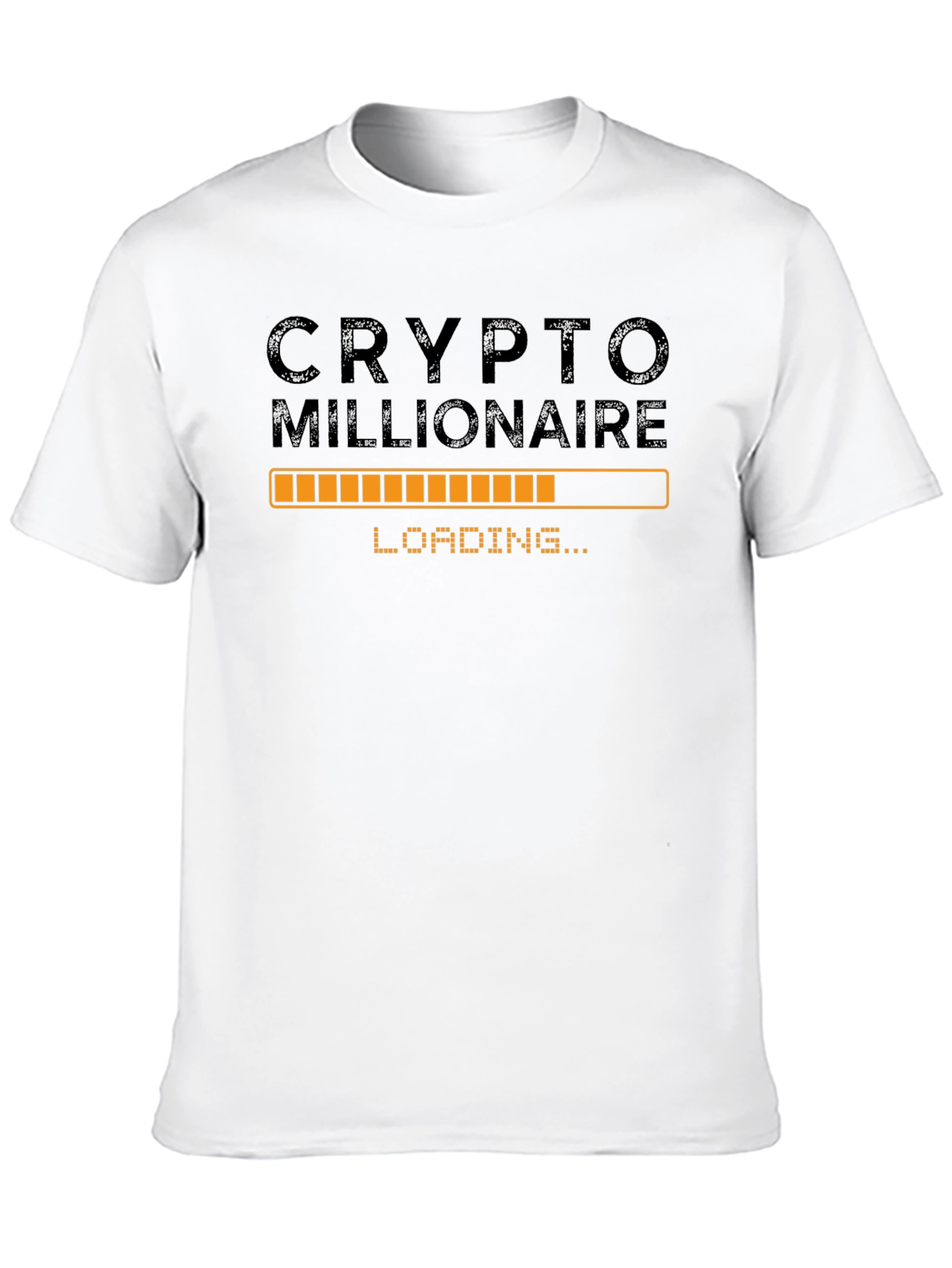 Crypto Millionaire Loading Funny T-Shirt