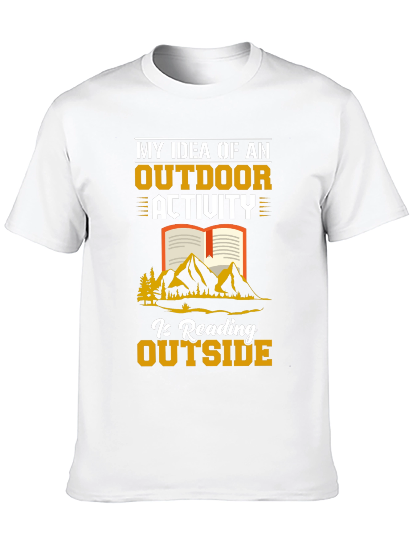 Outdoor Activity Reading T-Shirt