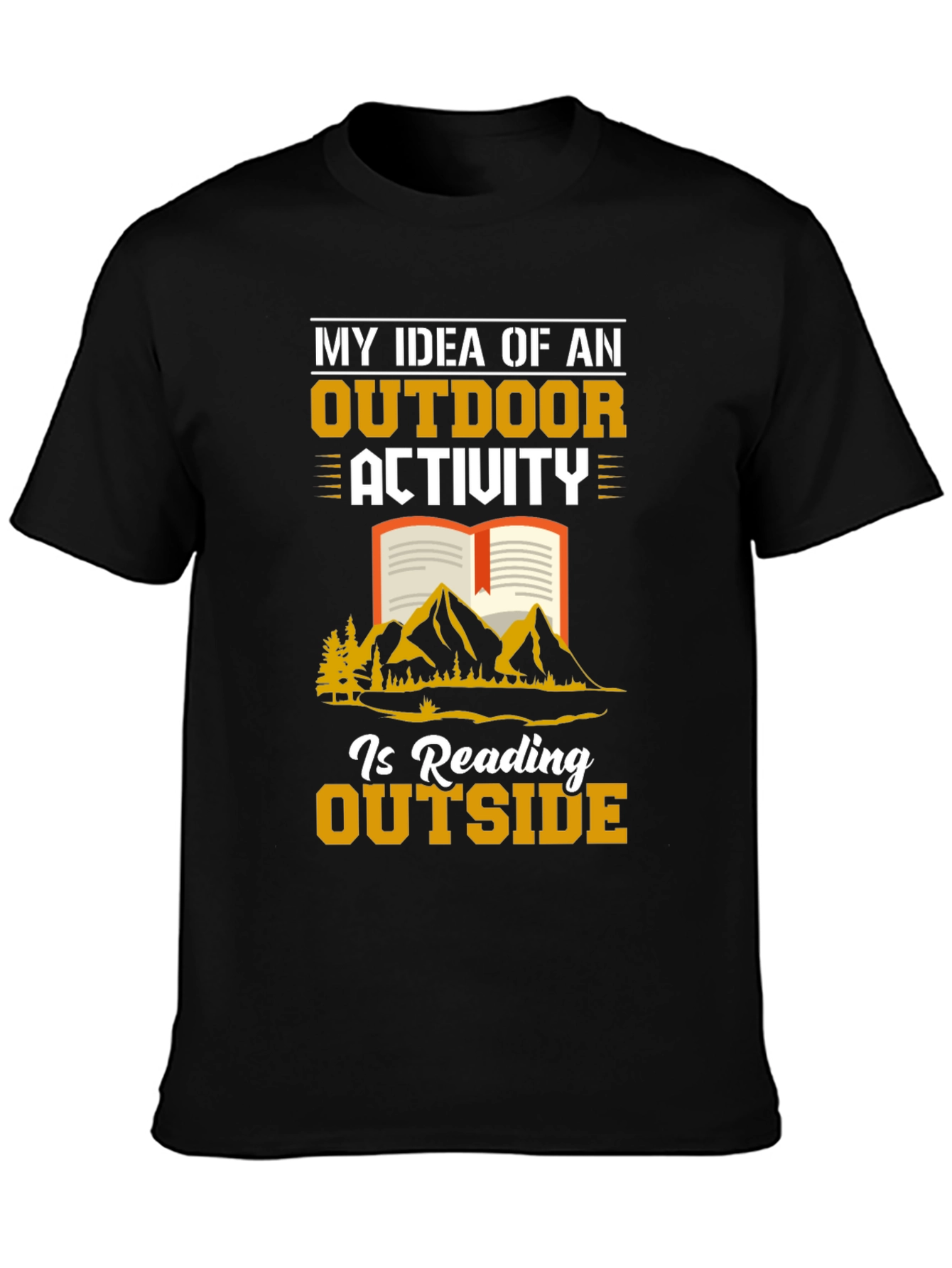 Outdoor Activity Reading T-Shirt