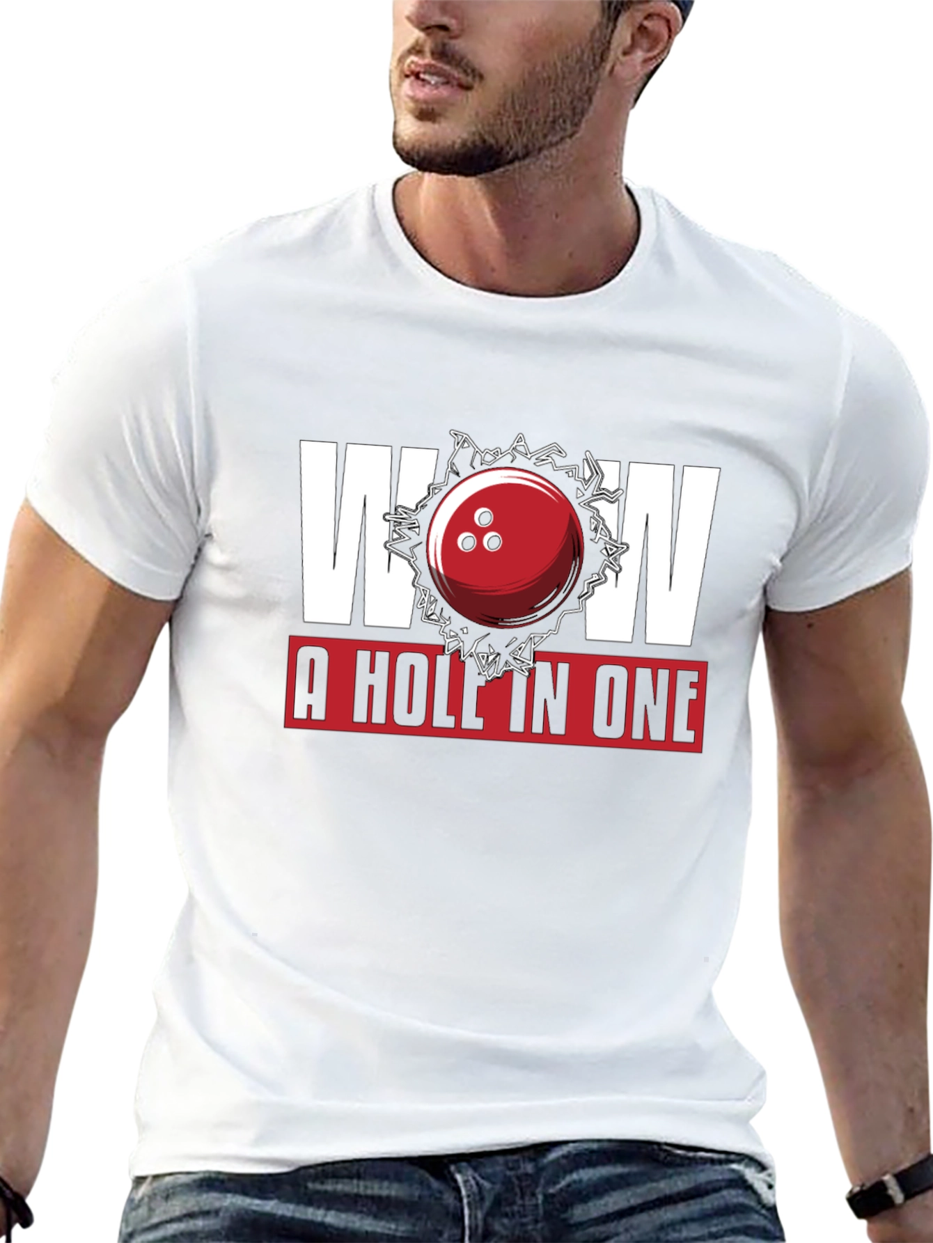 A Hole In One Bowling T-Shirt