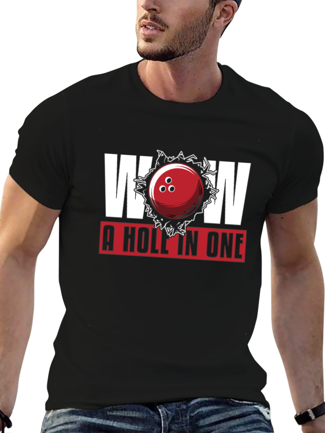 A Hole In One Bowling T-Shirt