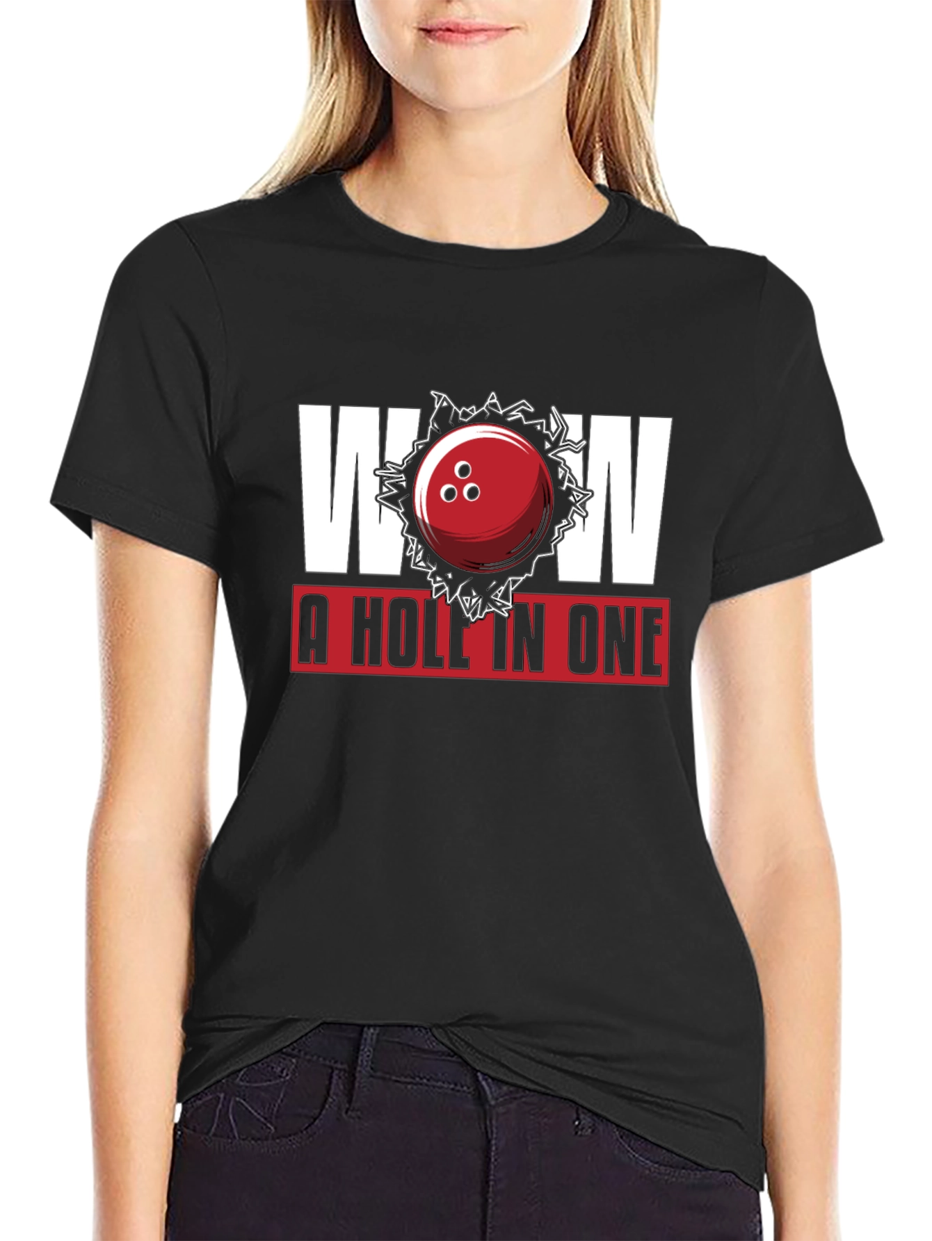 A Hole In One Bowling T-Shirt