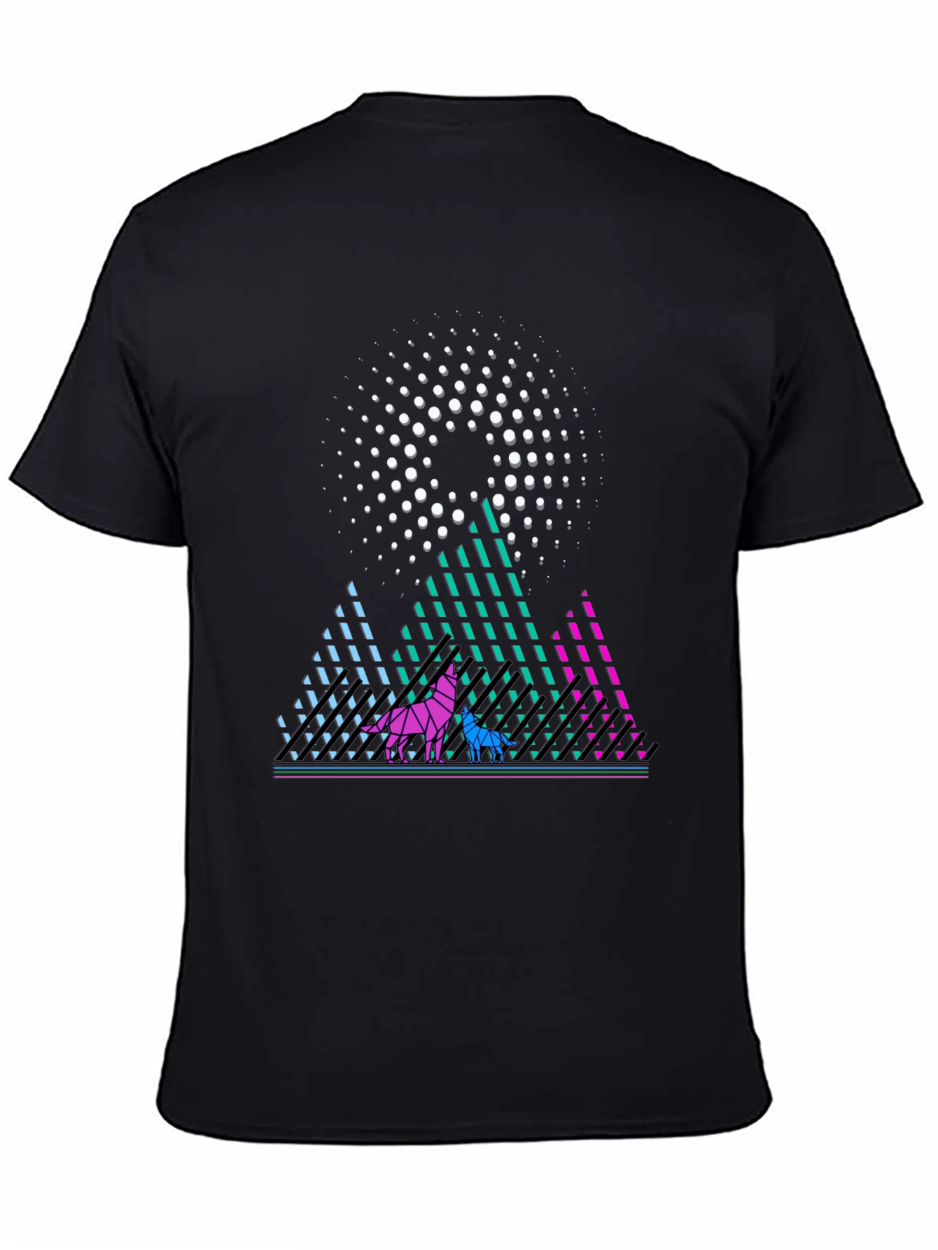 Geometric Wolves T-Shirt