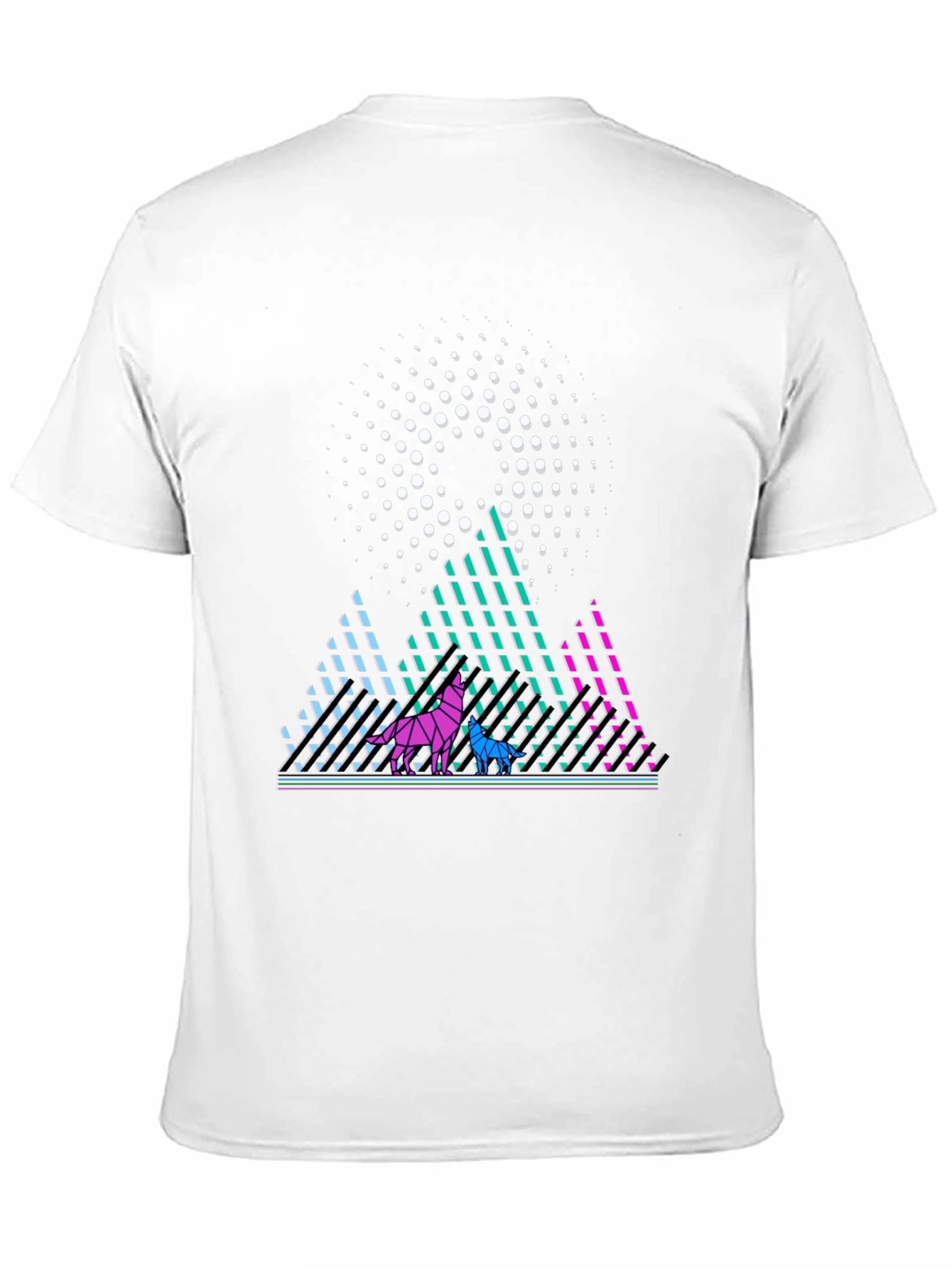 Geometric Wolves T-Shirt