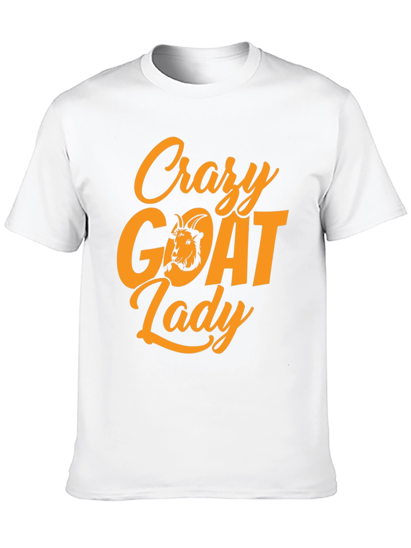 Crazy Goat Lady T-Shirt - Black Tee
