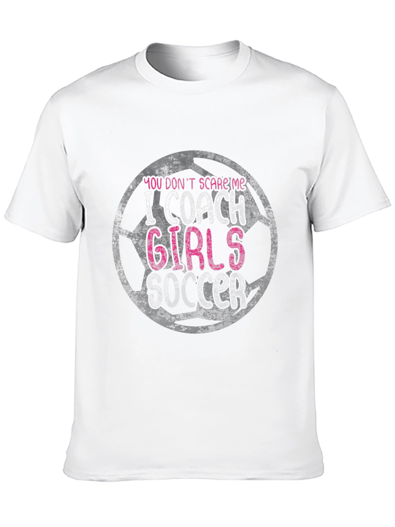 Girls Soccer Coach Graphic T-Shirt