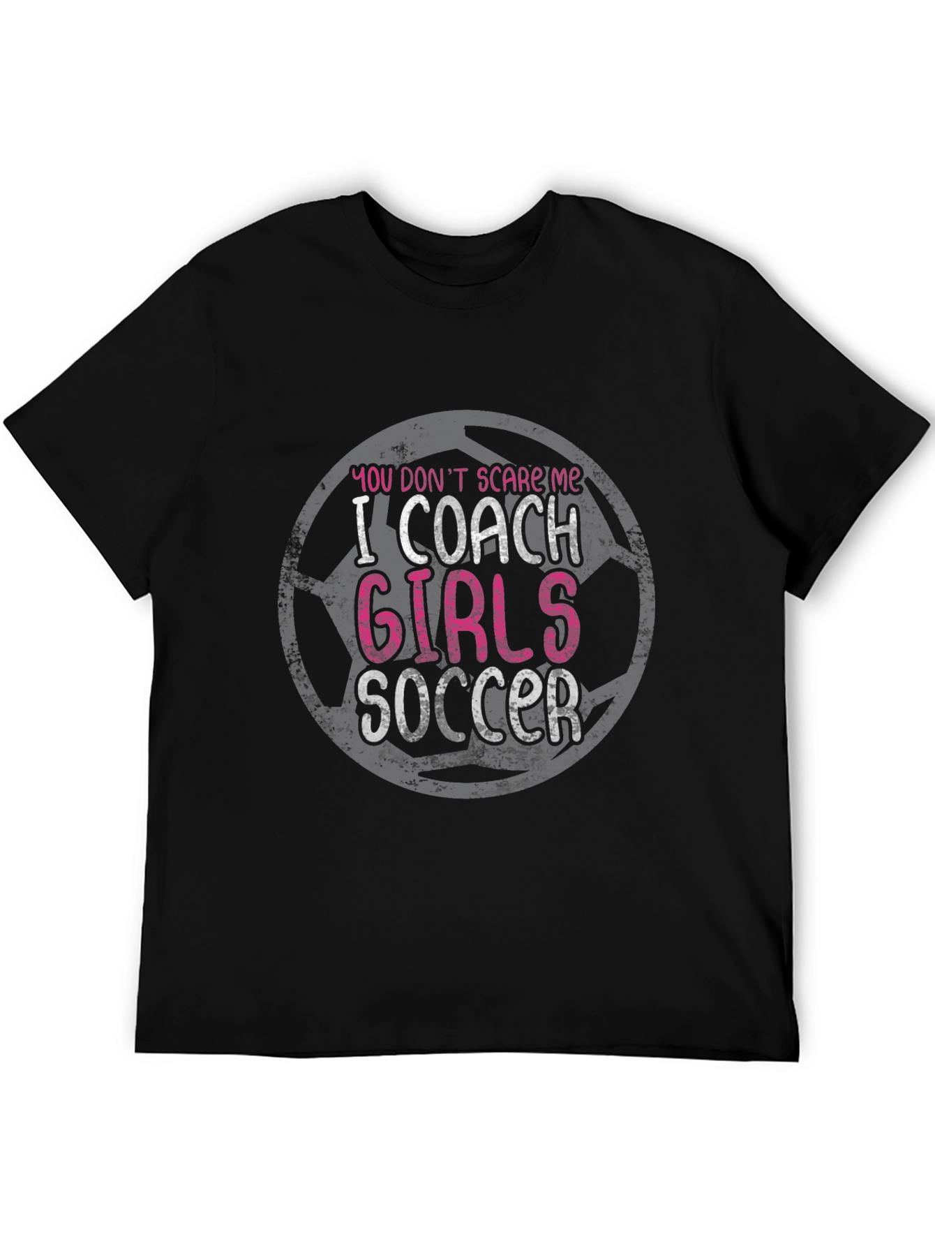 Girls Soccer Coach Graphic T-Shirt