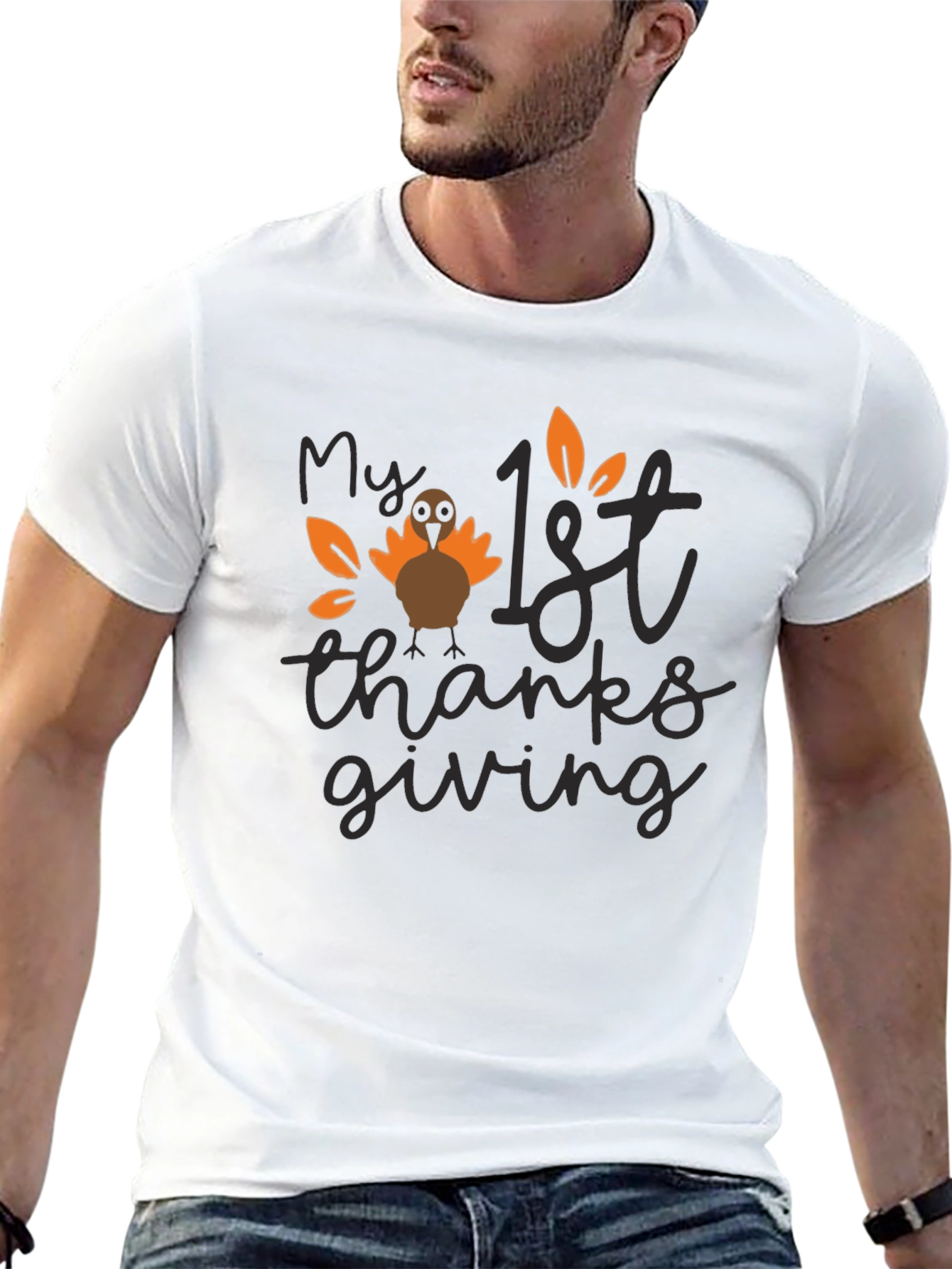 My First Thanksgiving Turkey Graphic T-Shirt