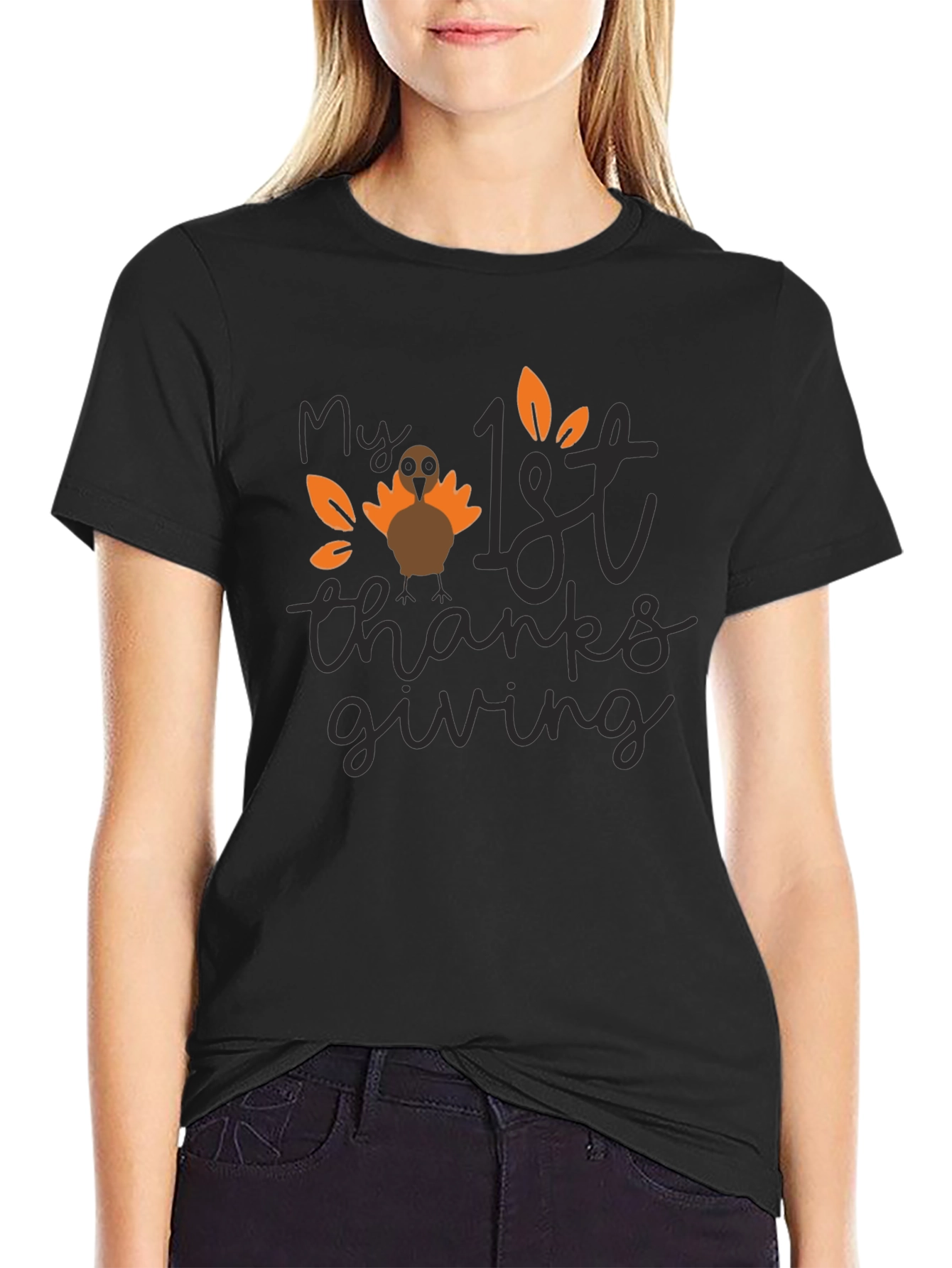 My First Thanksgiving Turkey Graphic T-Shirt