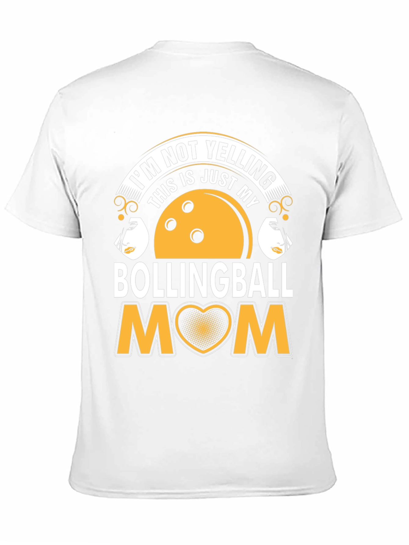 Bowling Ball Mom T-Shirt - Unique Graphic Tee