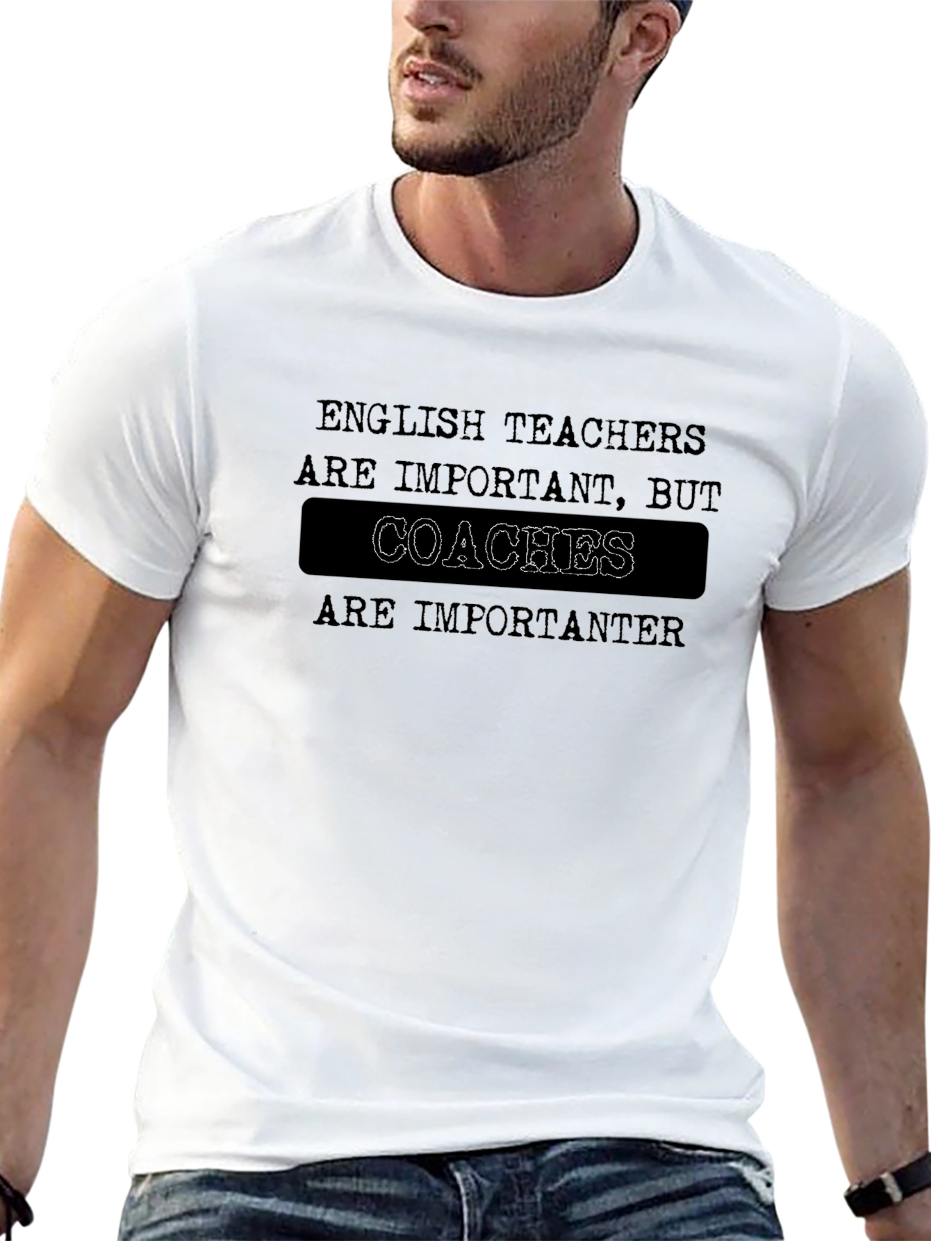 Coaches are Importanter Funny Graphic Tee