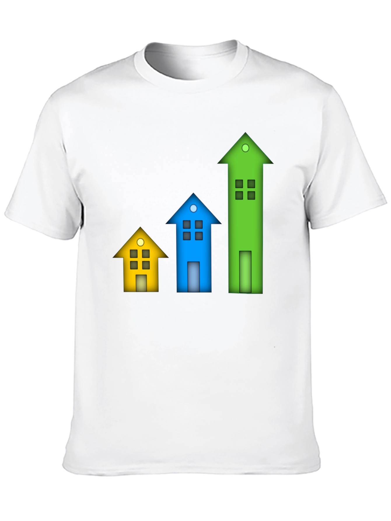 Colorful Growth House T-Shirt