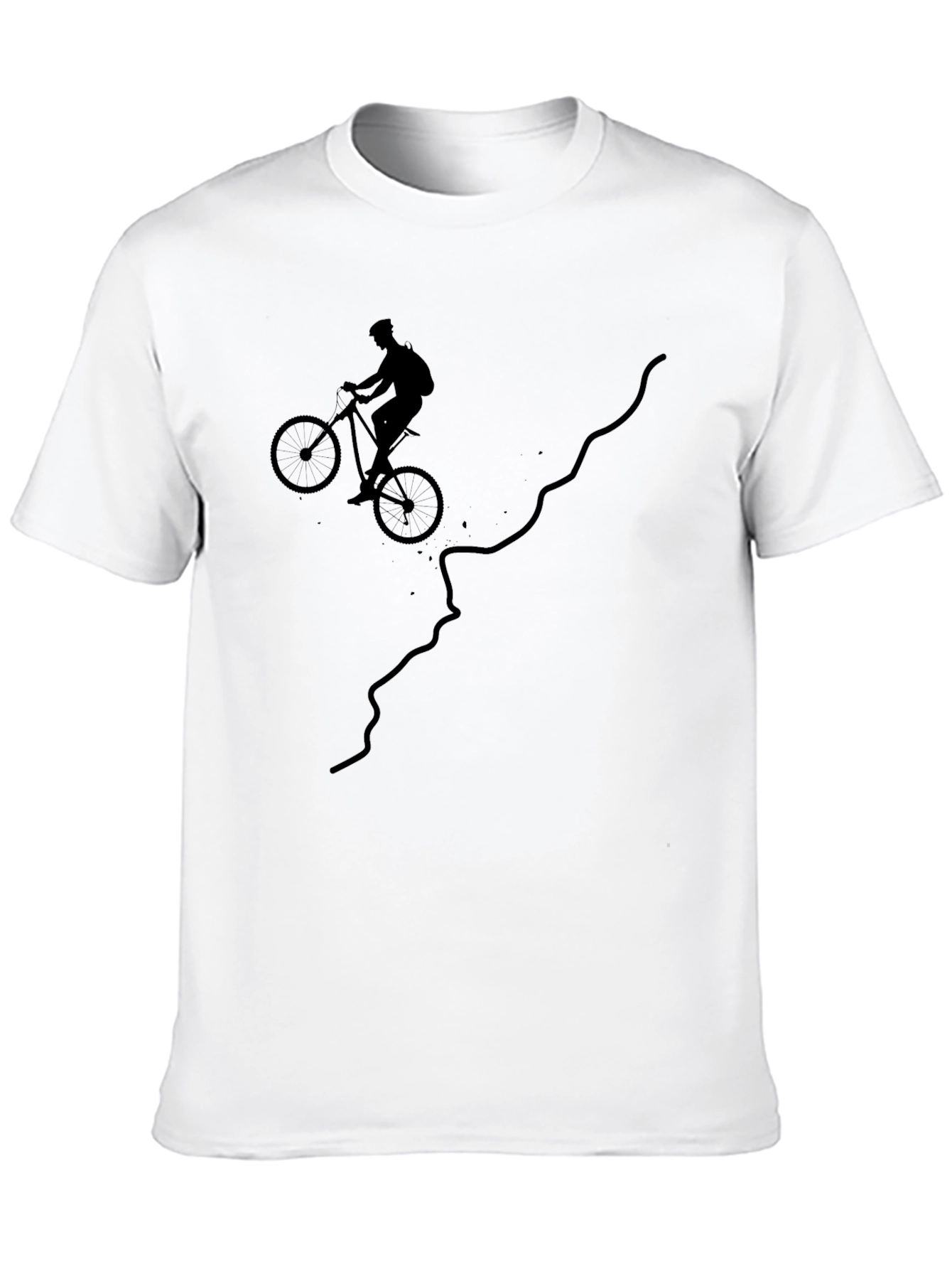 Mountain Biking T-Shirt - Ride the Trail