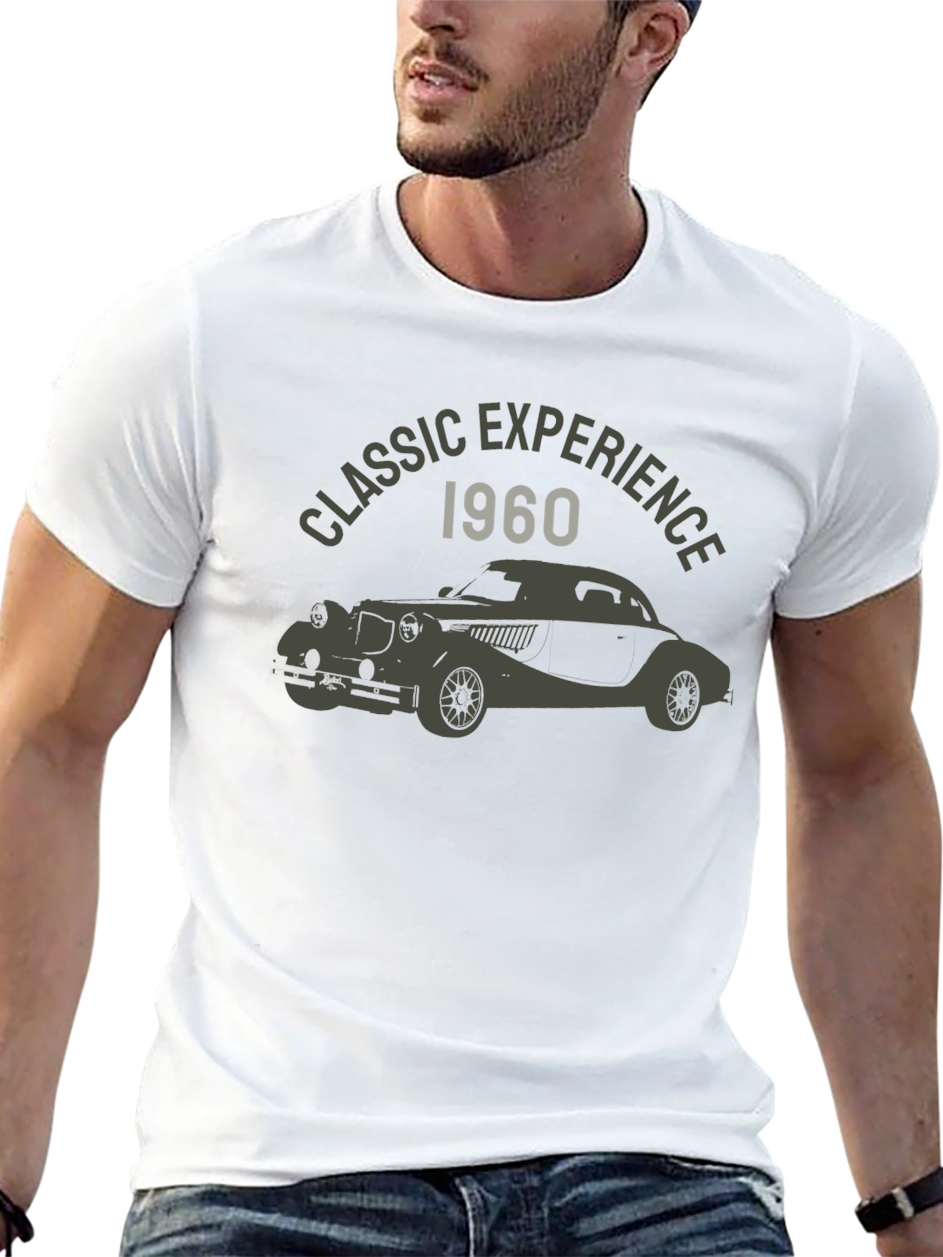 Classic Experience 1960 Car Graphic T-Shirt