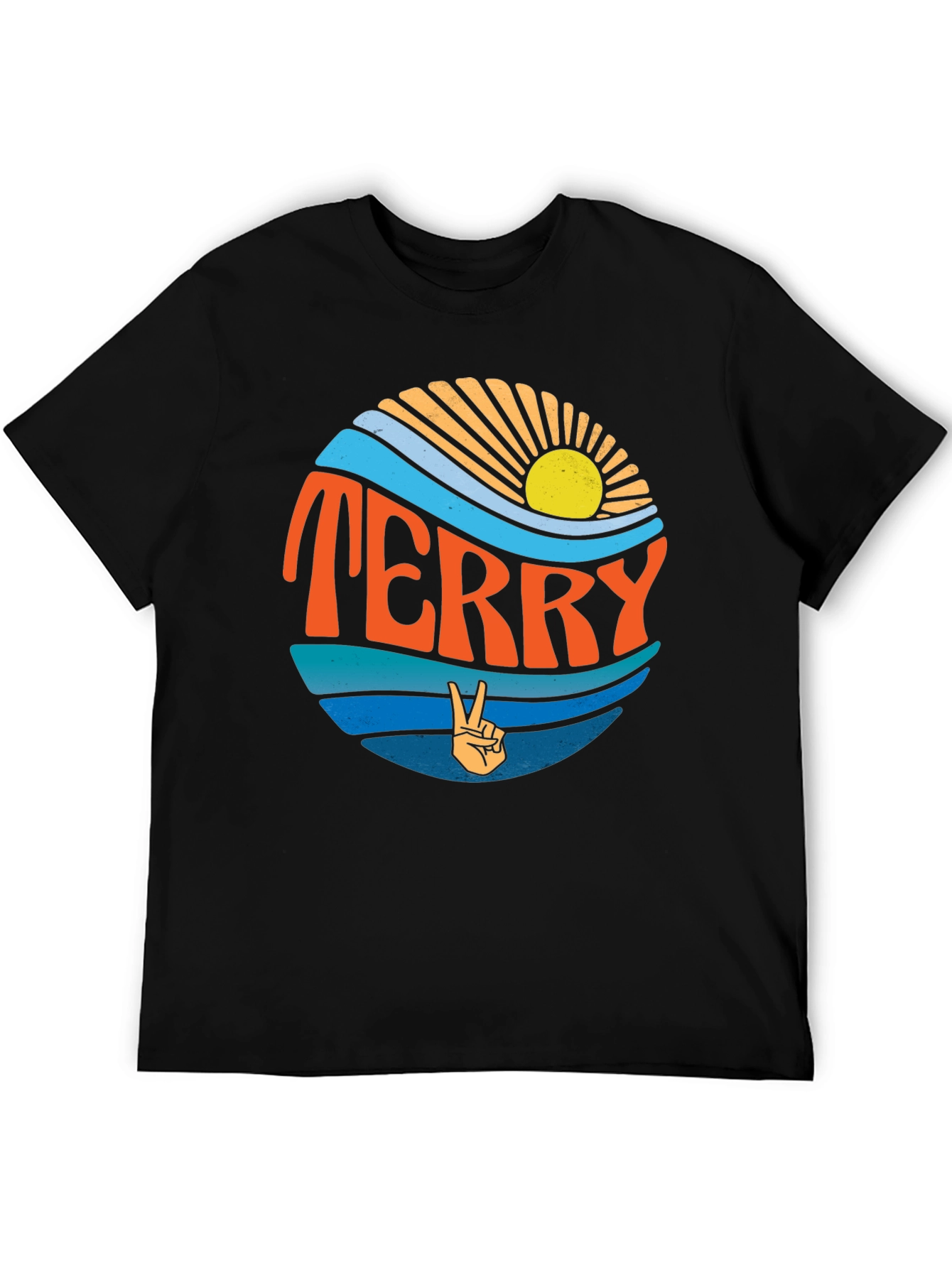 Terry Retro T-Shirt Groovy 70s Style