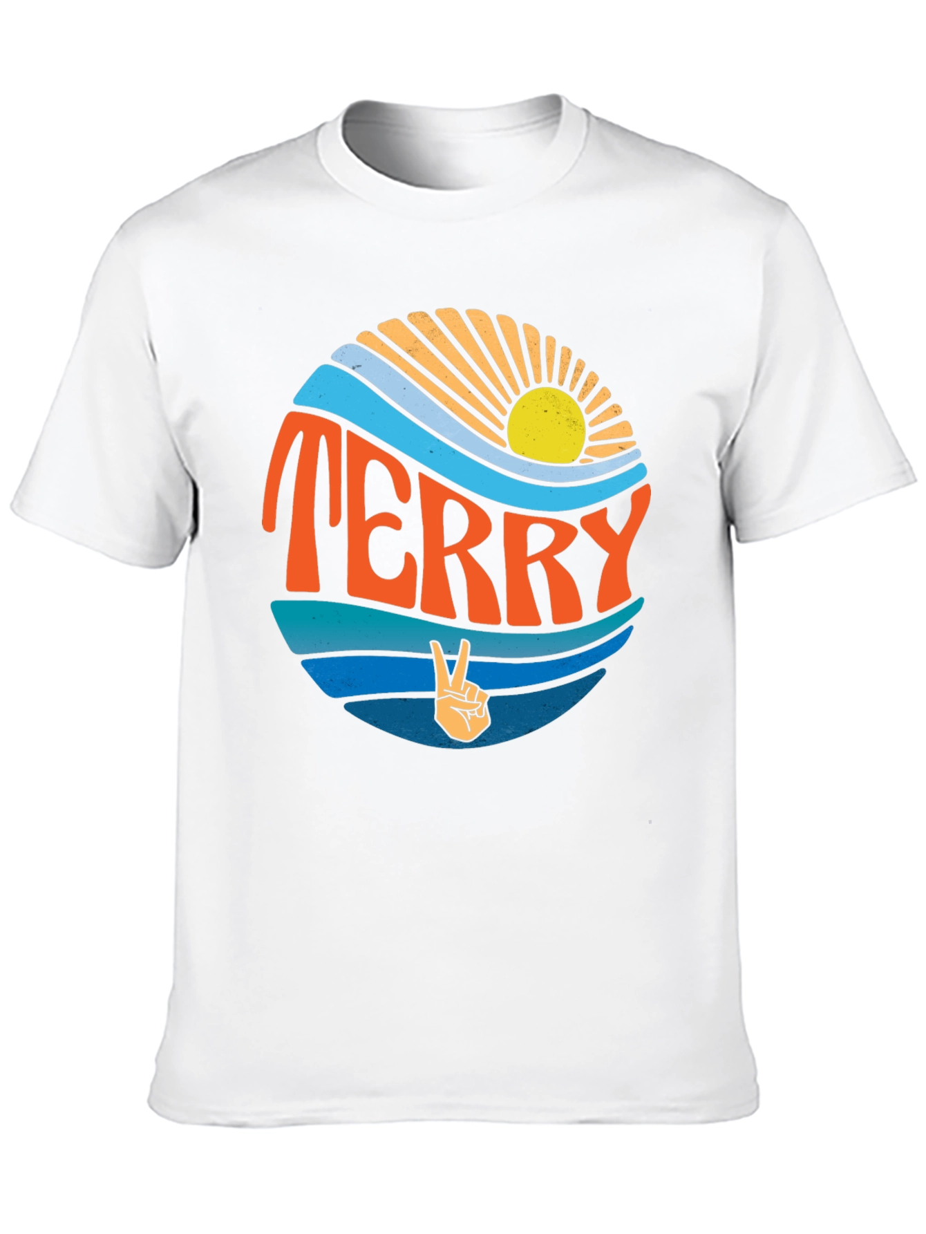 Terry Retro T-Shirt Groovy 70s Style