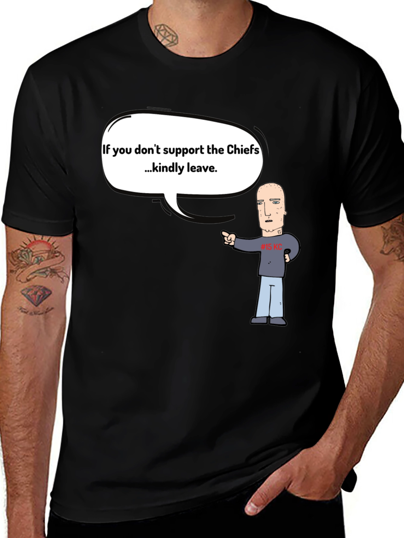 Chiefs Fan T-Shirt - Support the Team!