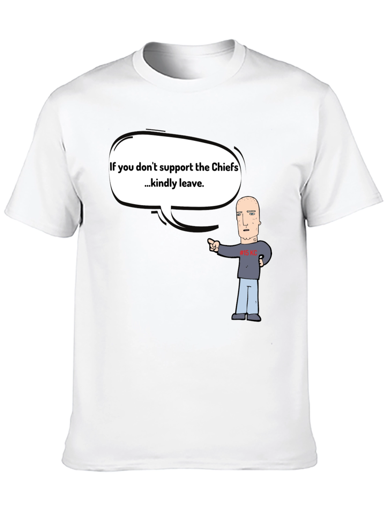 Chiefs Fan T-Shirt - Support the Team!