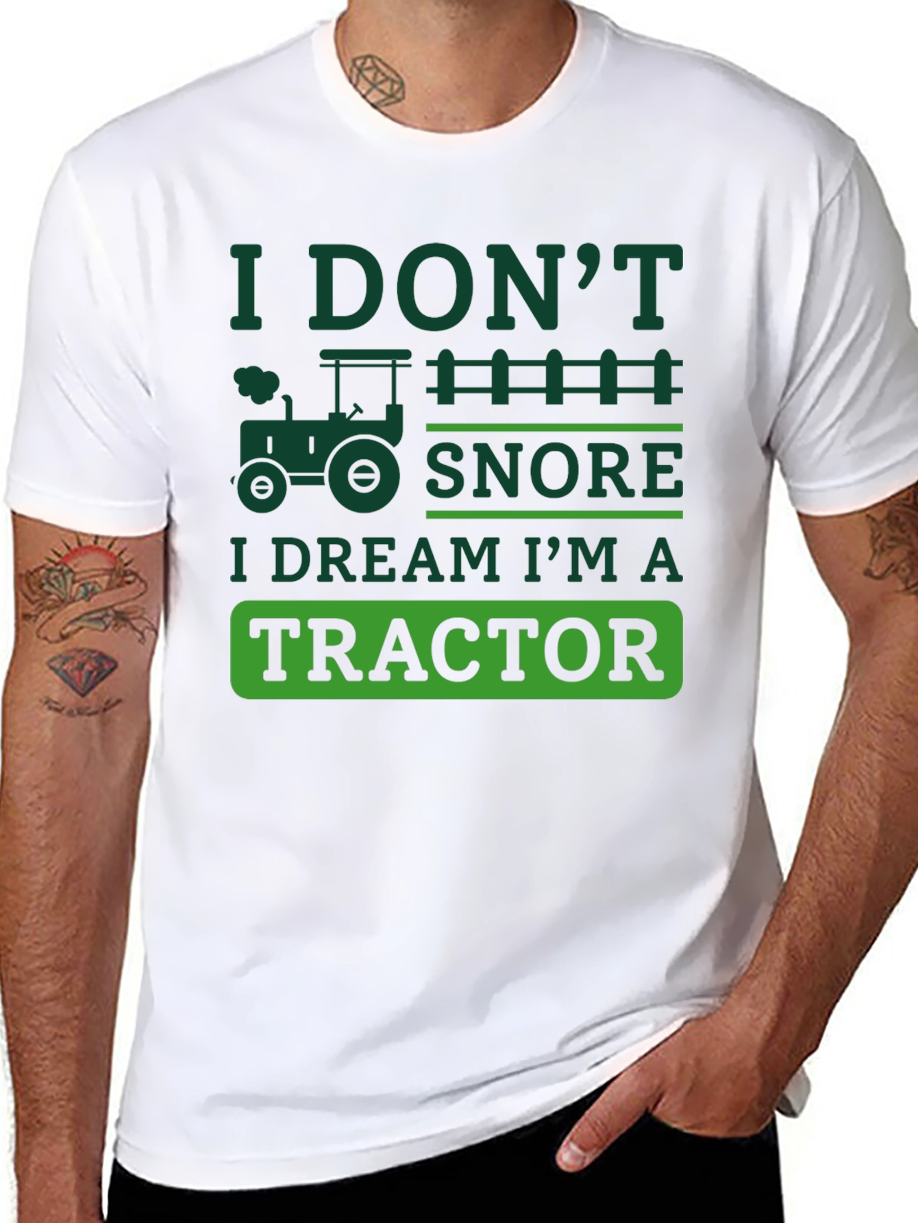Funny Tractor Dream T-Shirt