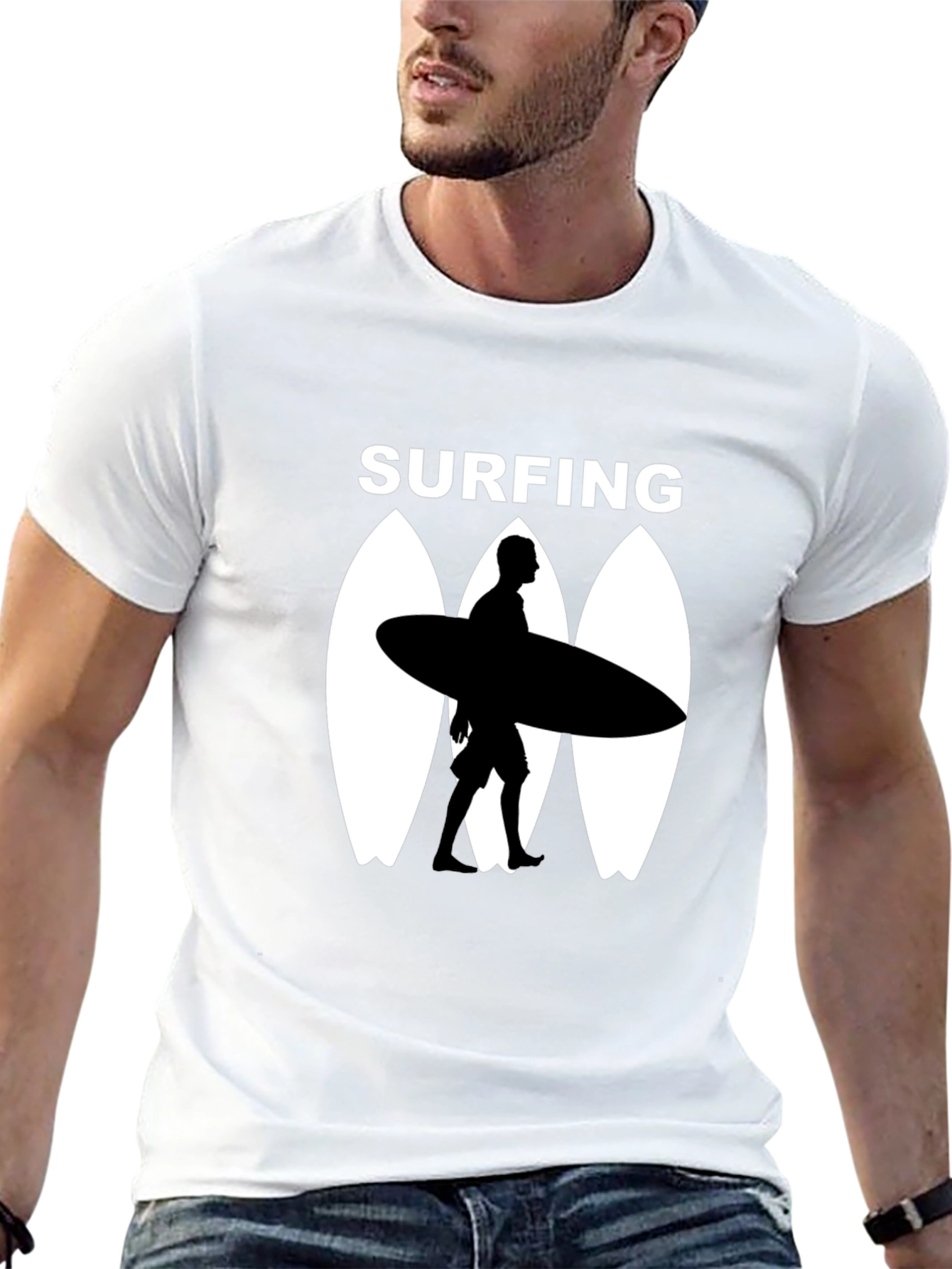 Surfing Silhouette T-Shirt