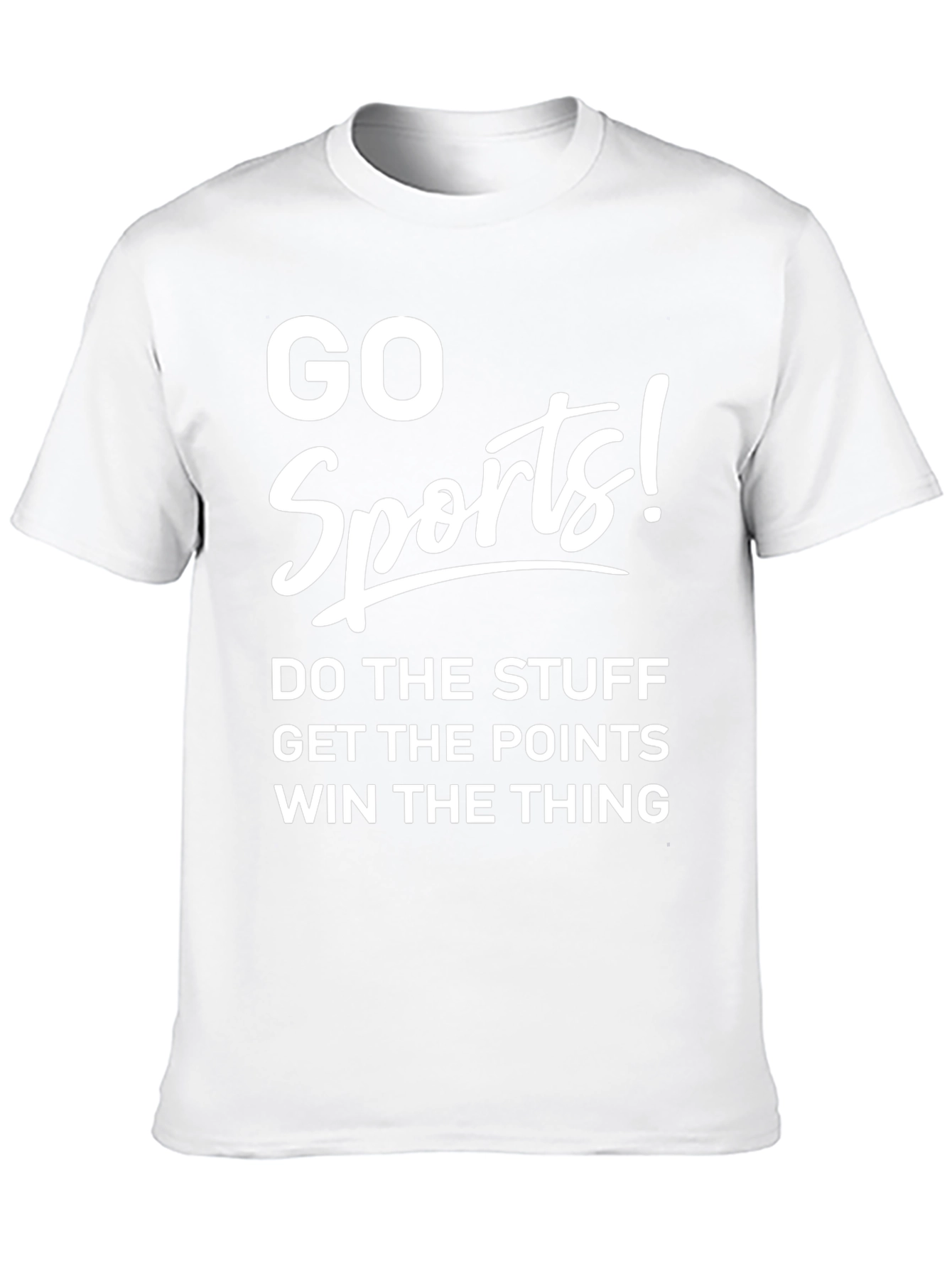 Go Sports! Novelty Graphic T-Shirt