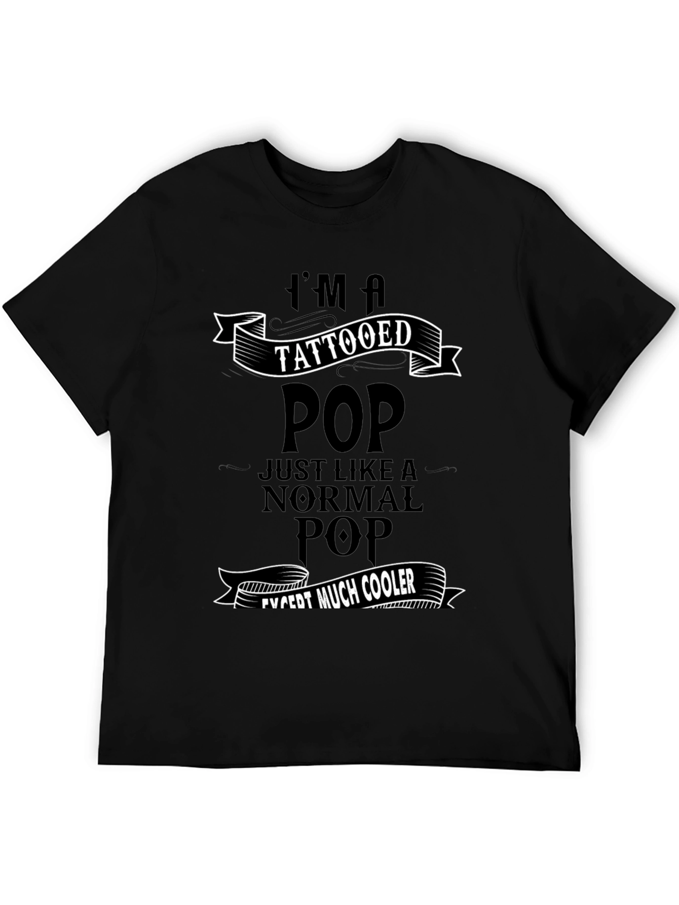 Tattooed Pop T-Shirt - Cool Dad Tee