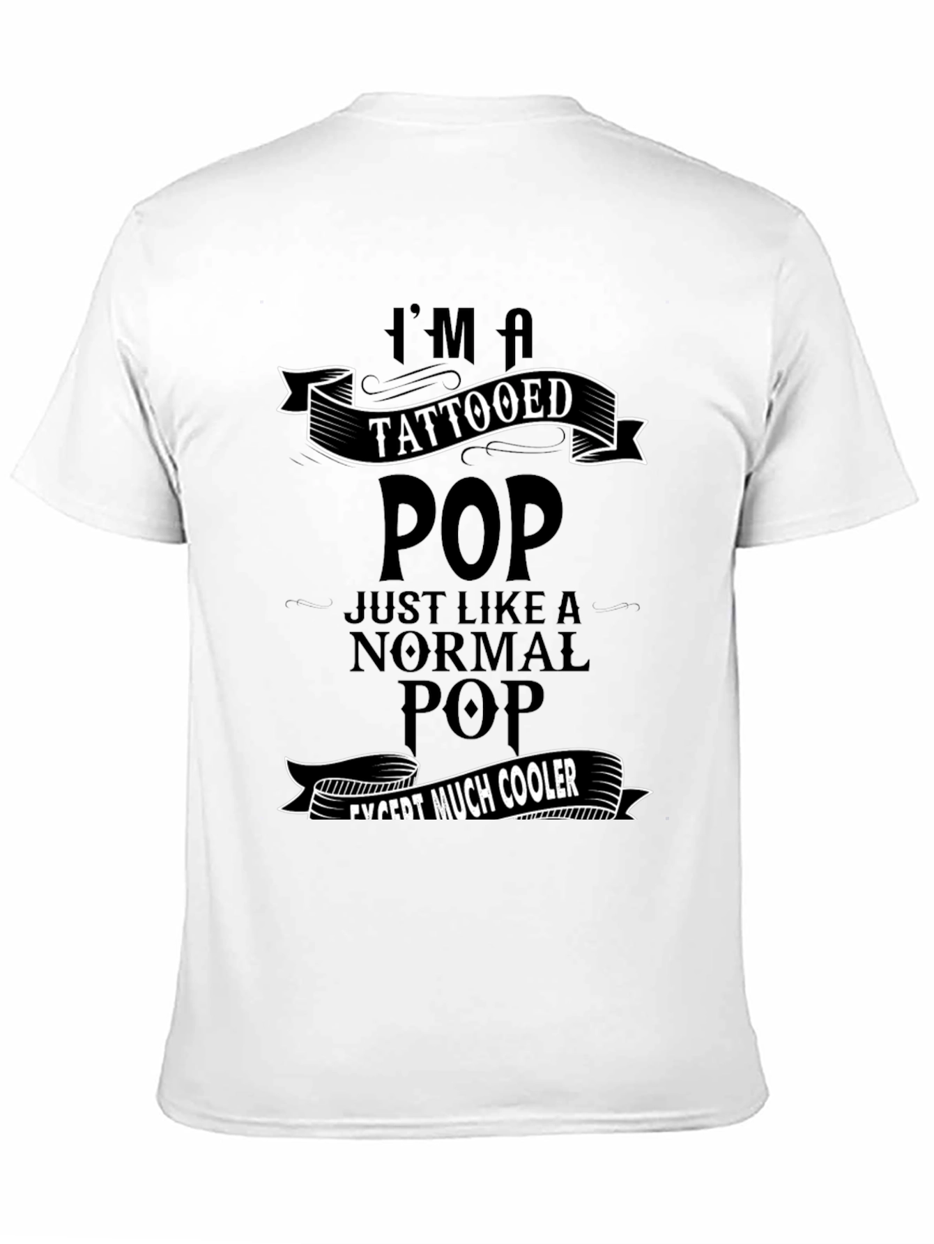 Tattooed Pop T-Shirt - Cool Dad Tee
