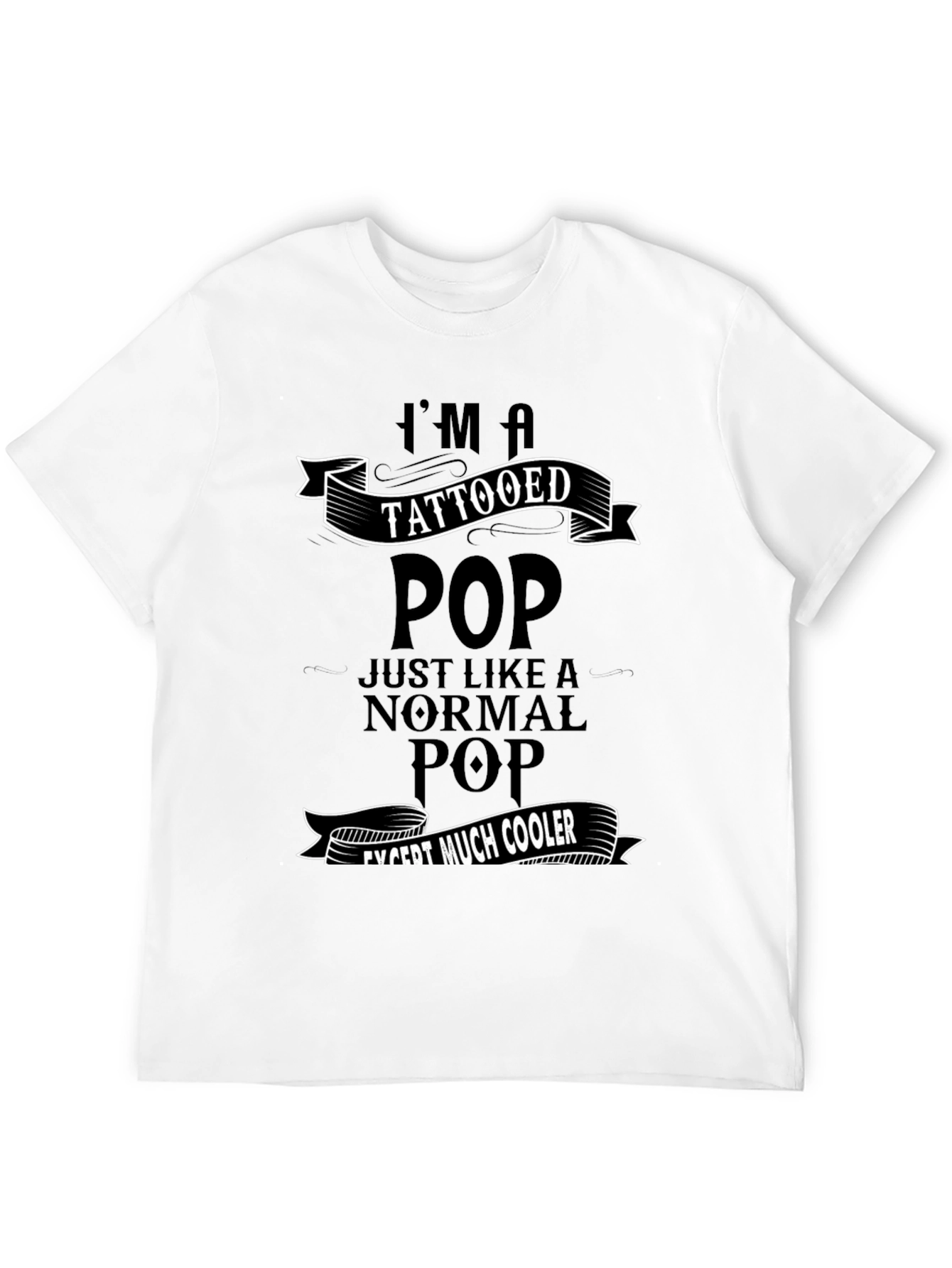 Tattooed Pop T-Shirt - Cool Dad Tee