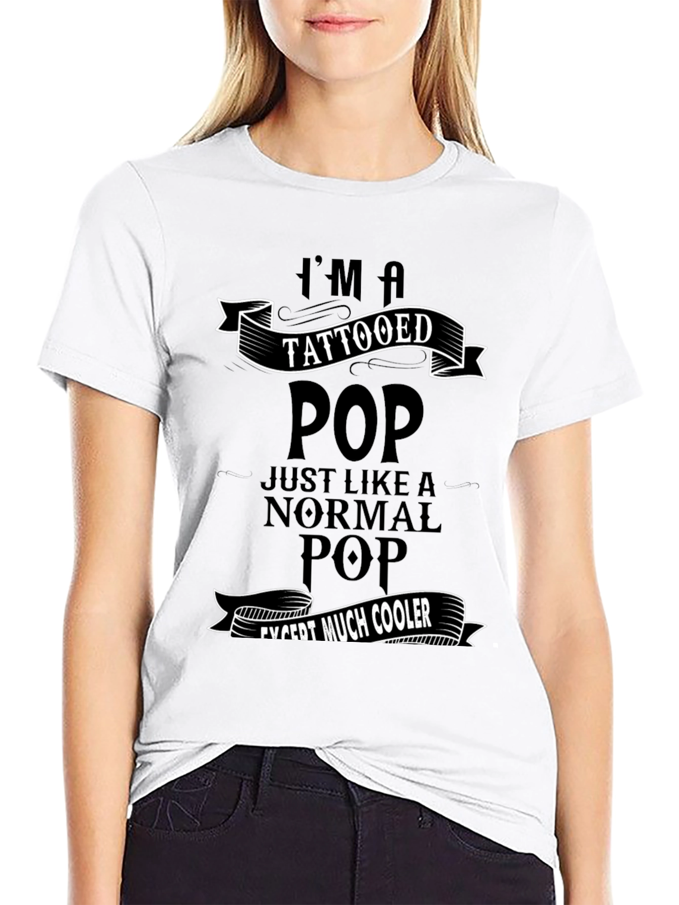 Tattooed Pop T-Shirt - Cool Dad Tee