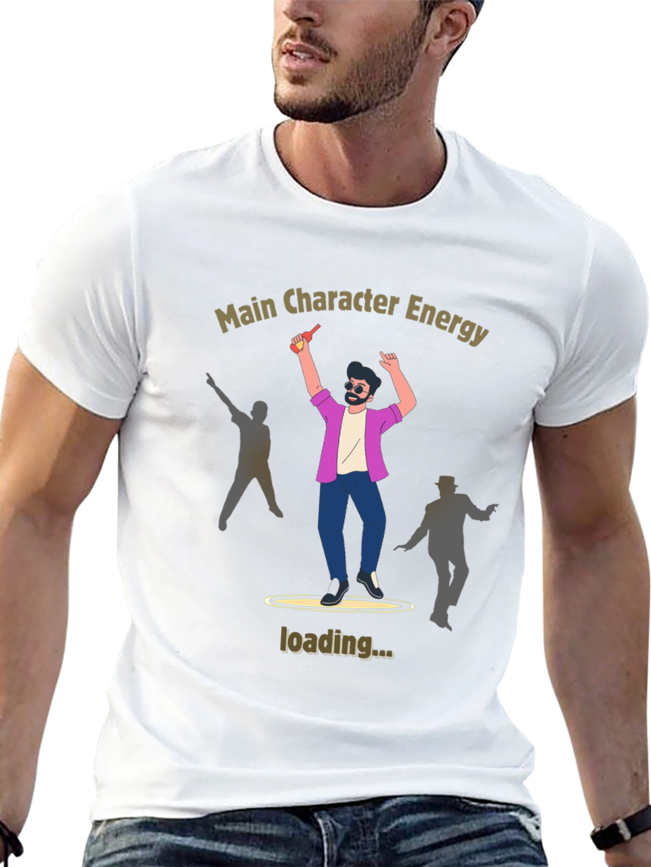 Main Character Energy Graphic Tee