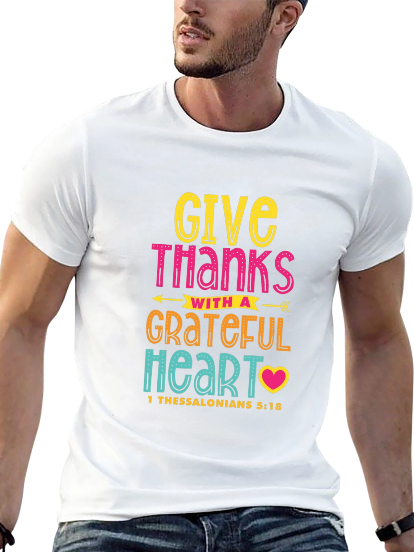 Give Thanks Christian T-Shirt