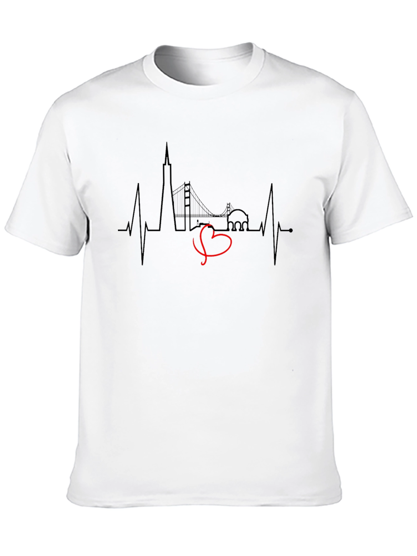 San Francisco Heartbeat T-Shirt