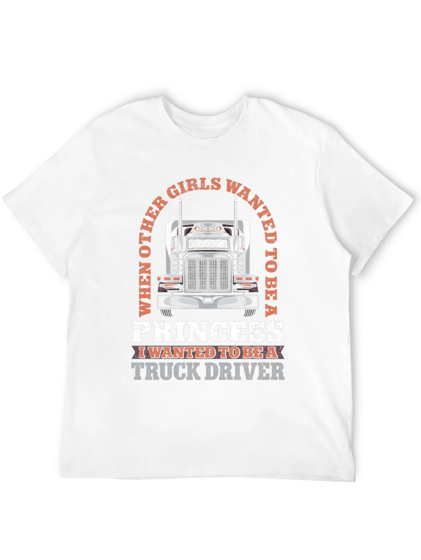 Truck Driver Princess T-Shirt