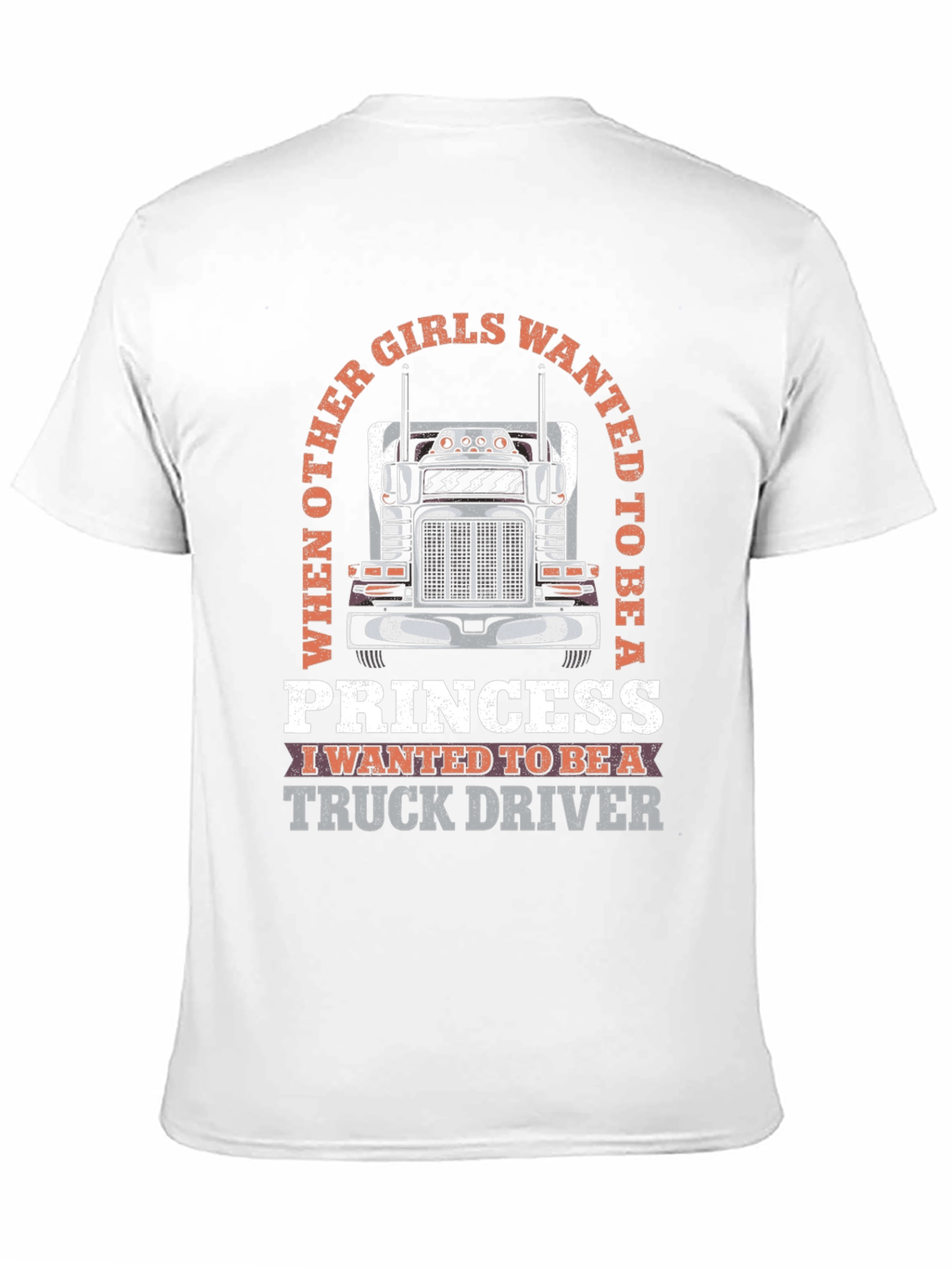 Truck Driver Princess T-Shirt