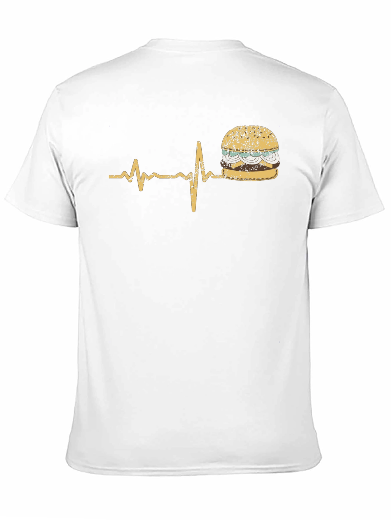 Burger Lifeline T-Shirt - Funny Foodie Tee