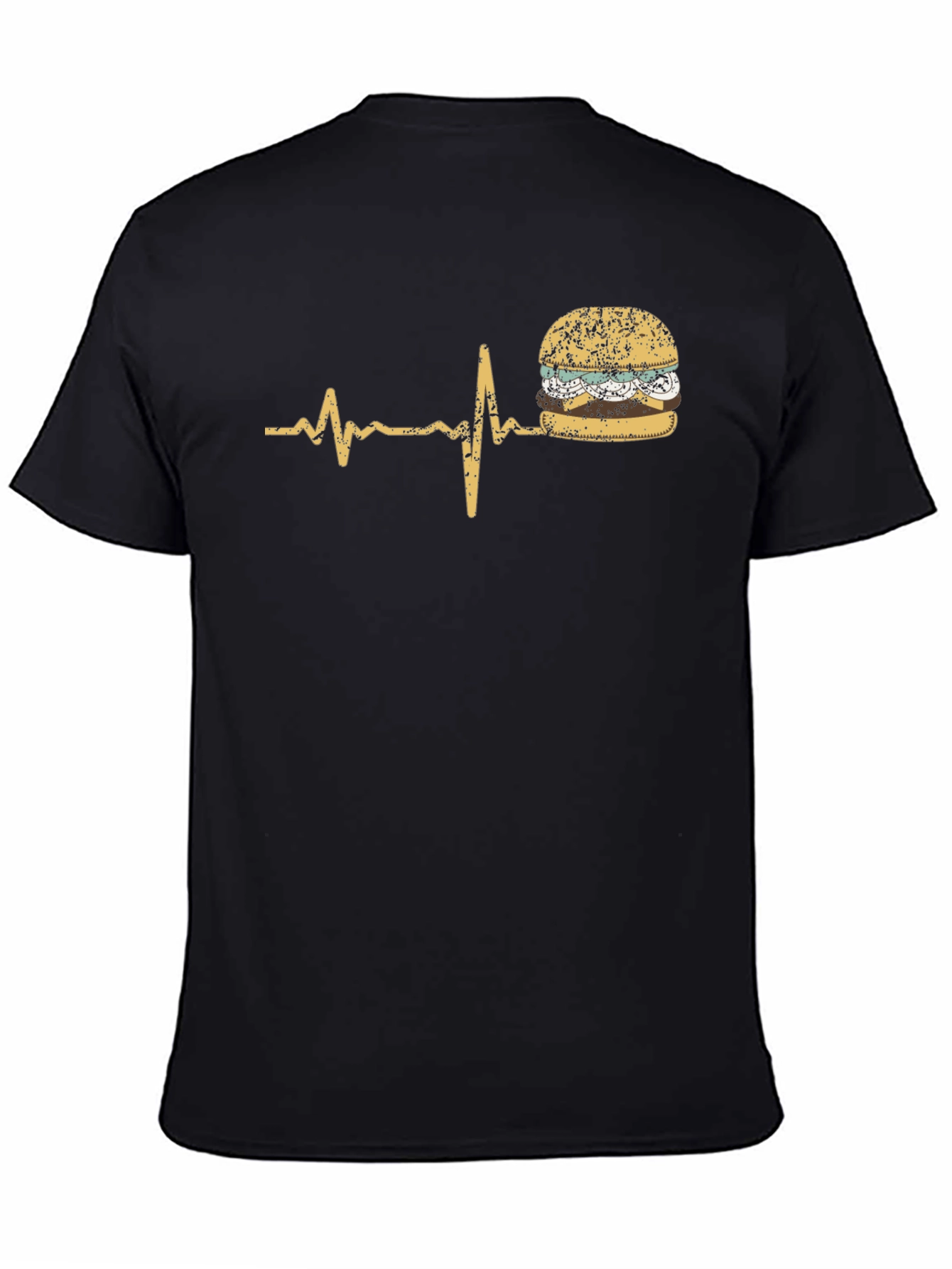 Burger Lifeline T-Shirt - Funny Foodie Tee