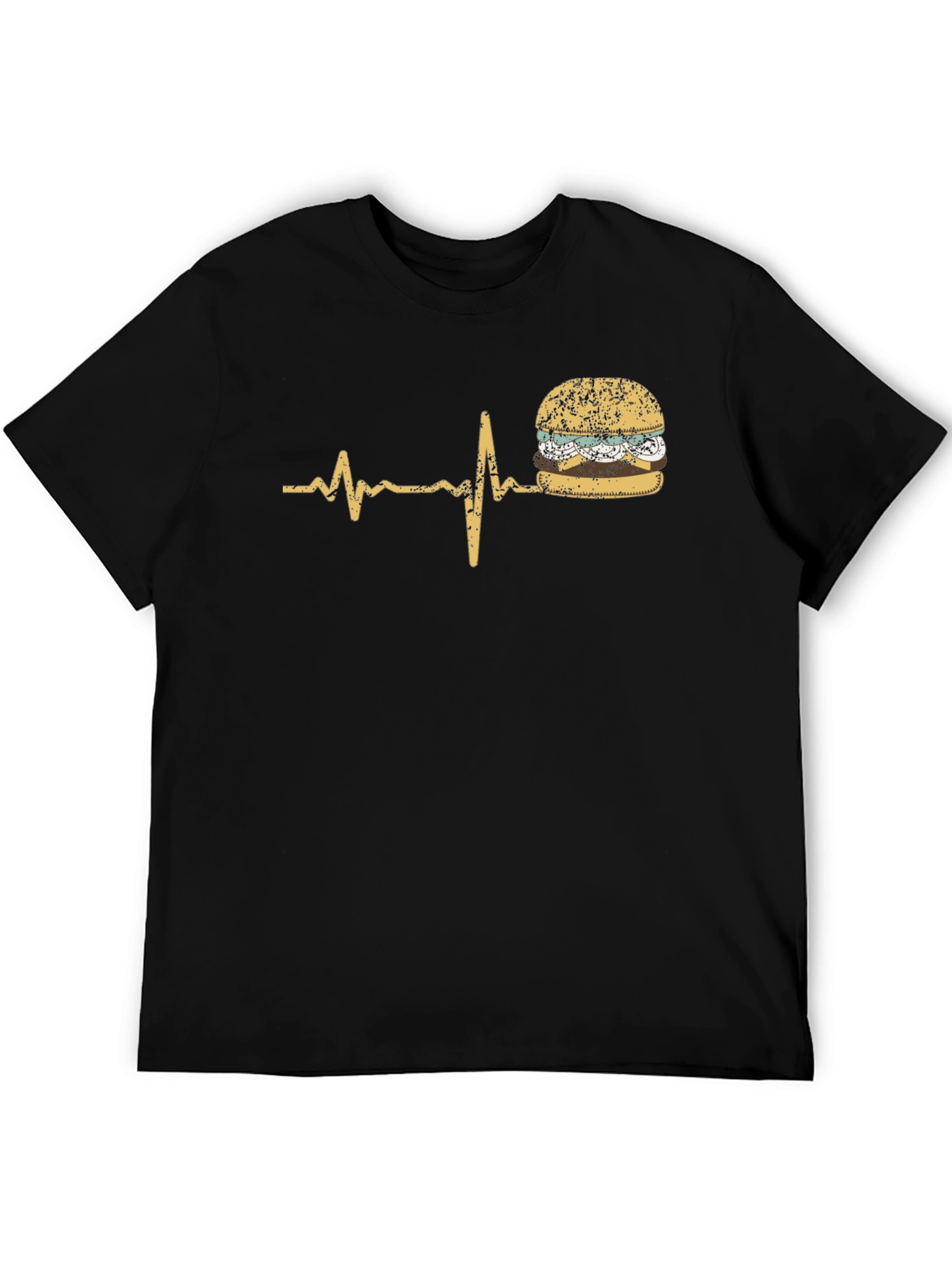 Burger Lifeline T-Shirt - Funny Foodie Tee