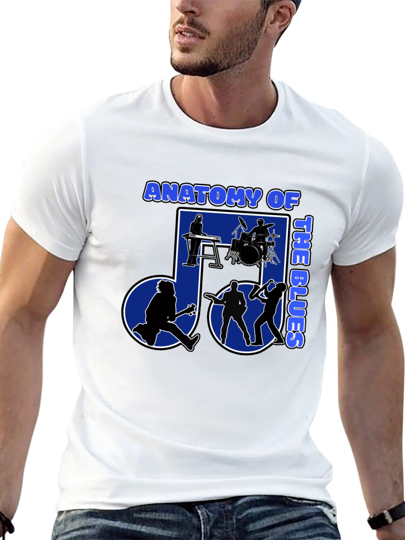 Anatomy of the Blues Band Graphic T-Shirt