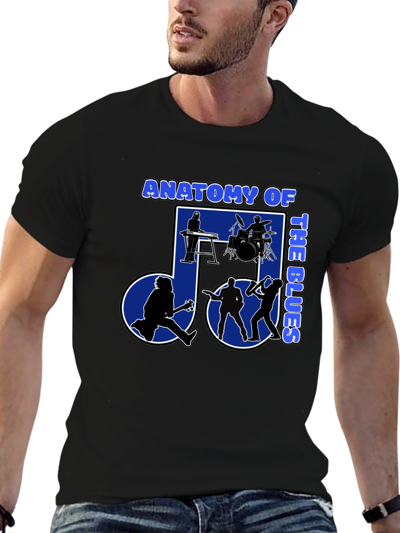 Anatomy of the Blues Band Graphic T-Shirt