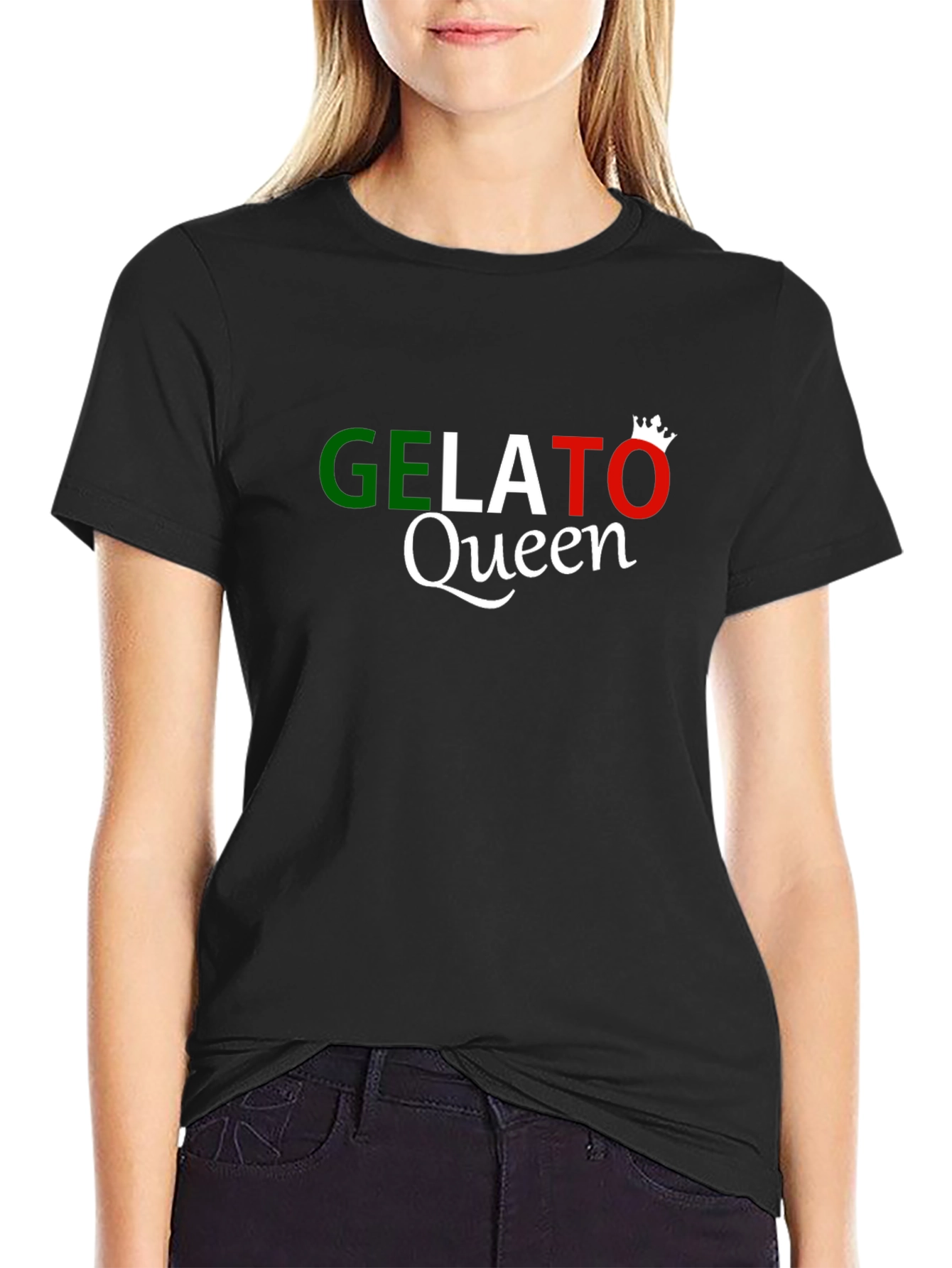 Gelato Queen Black T-Shirt