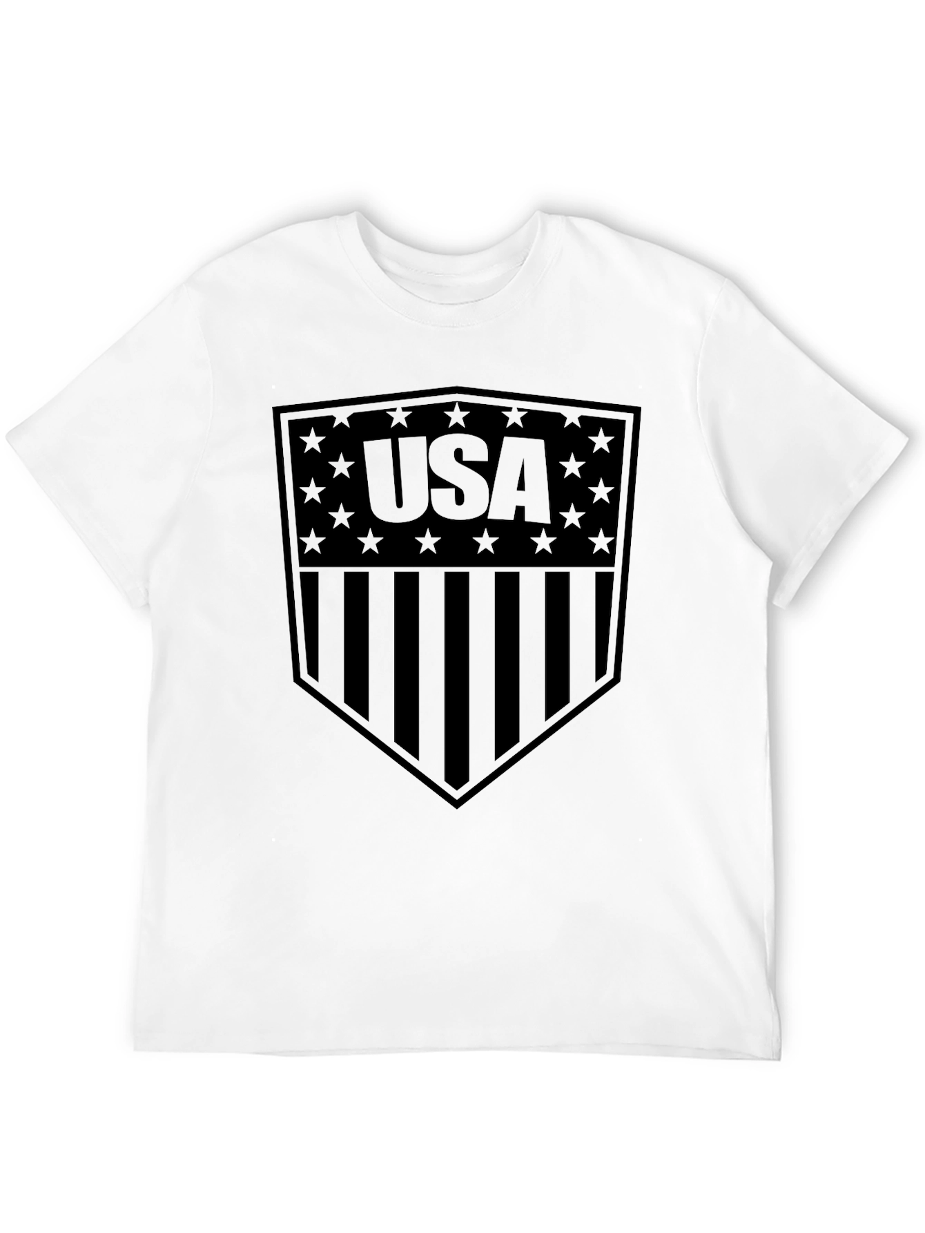 USA Shield Graphic T-Shirt - Patriotic American Pride